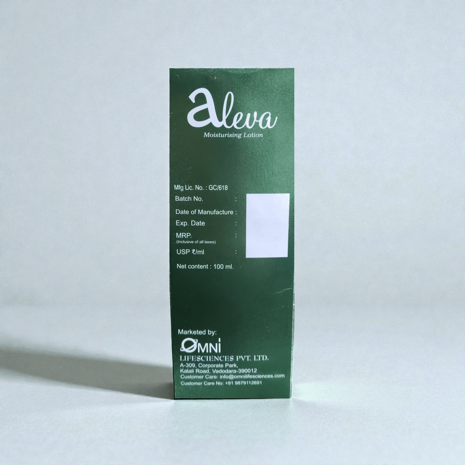 Aleva Moisturizing Lotion - 100ML - Cosmosentials