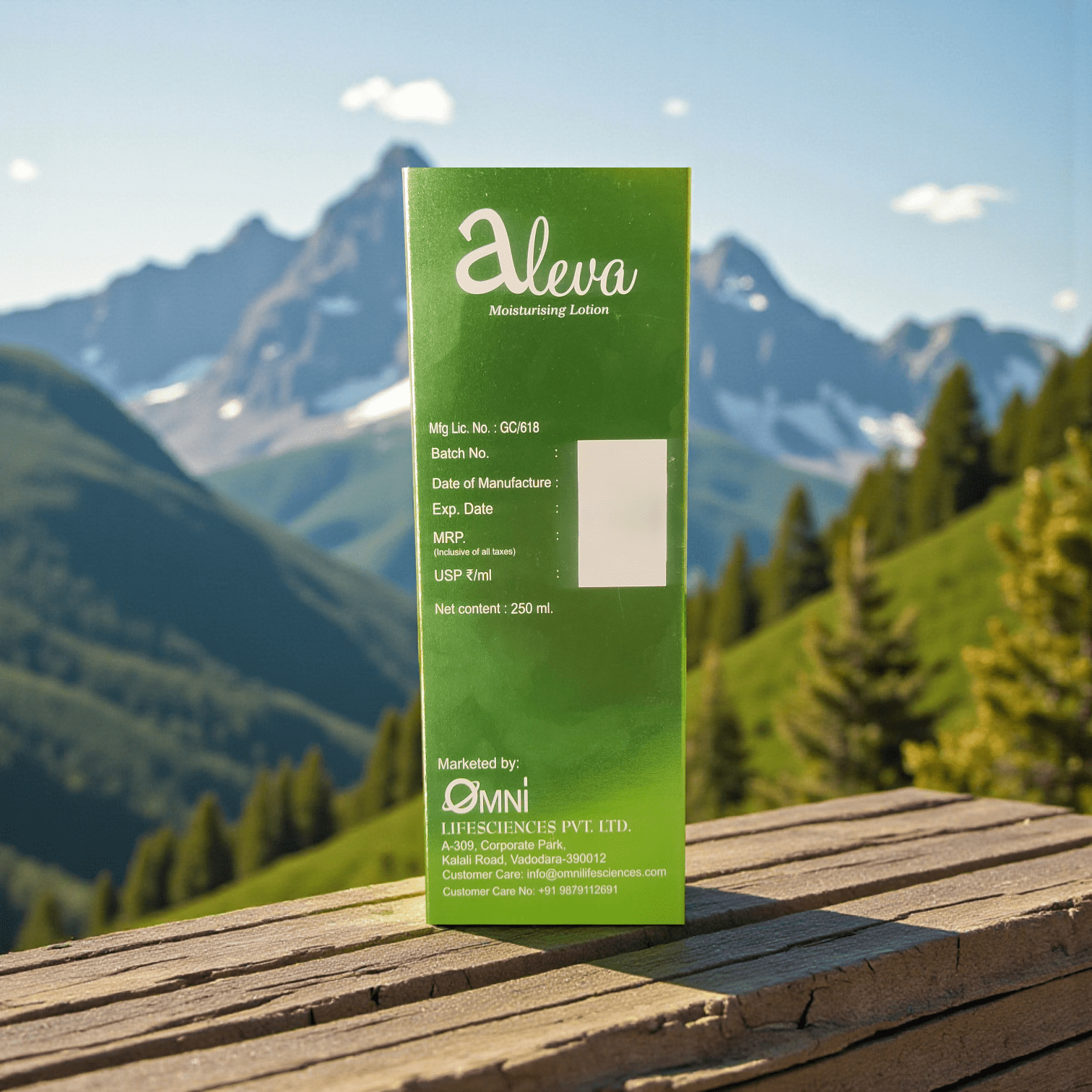 Aleva Moisturizing Lotion - 250ML - Cosmosentials