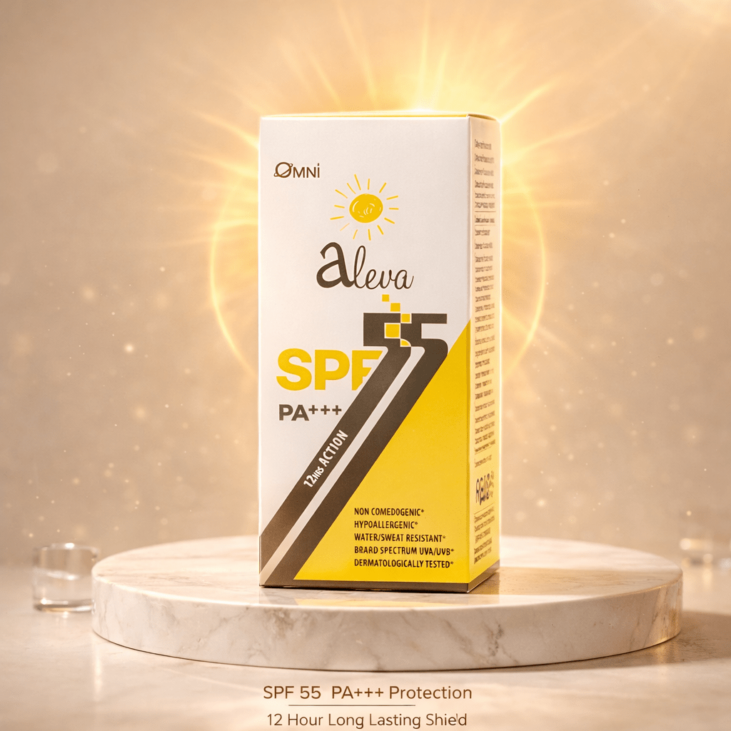 Aleva SPF55+++ Sunscreen Gel - Cosmosentials