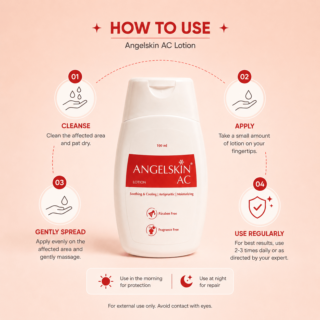 Angelskin AC Lotion (100 ml) - Cosmosentials