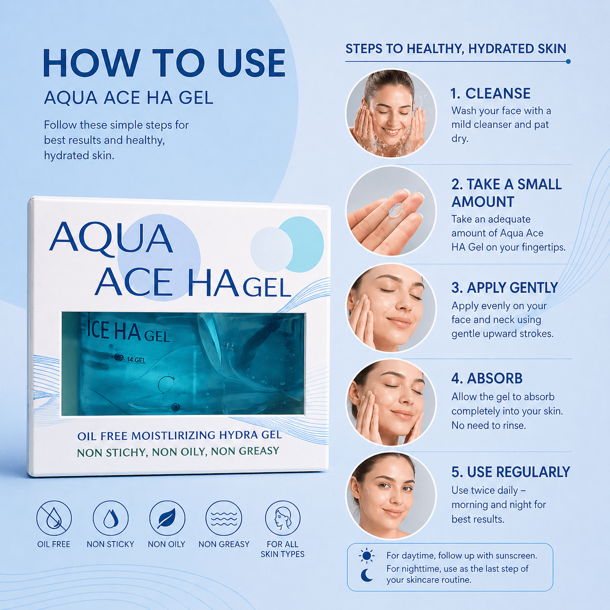 Aqua Ace HA Gel - Cosmosentials