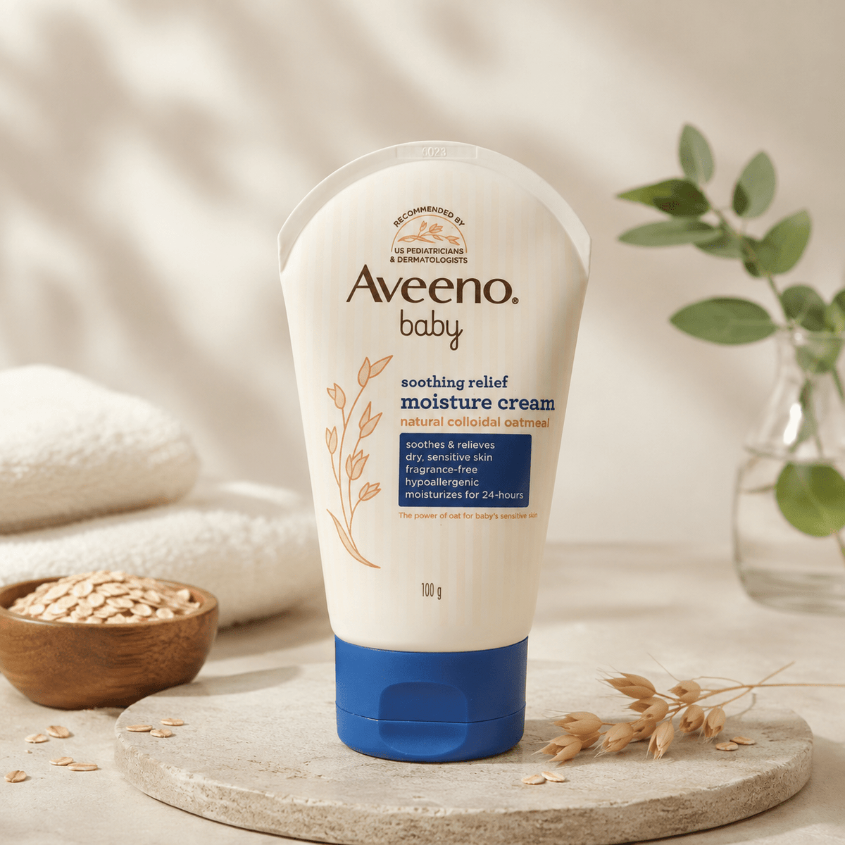 Aveeno Baby Soothing Relief Moisture Cream 100g - Cosmosentials