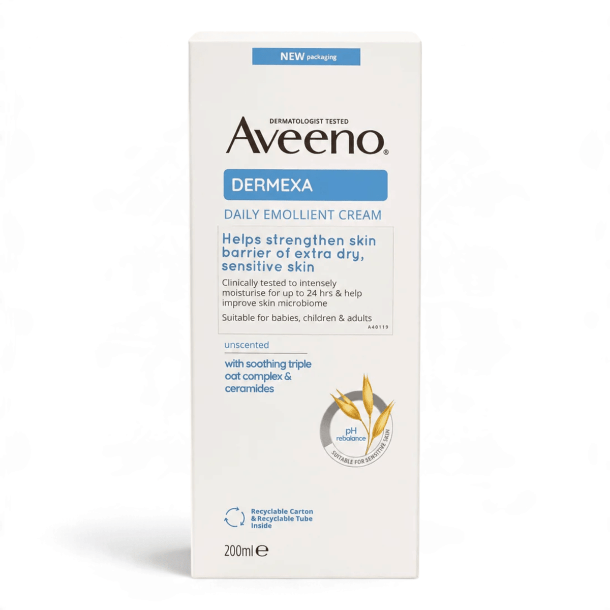 Aveeno Dermexa Daily Emollient Cream - Cosmosentials