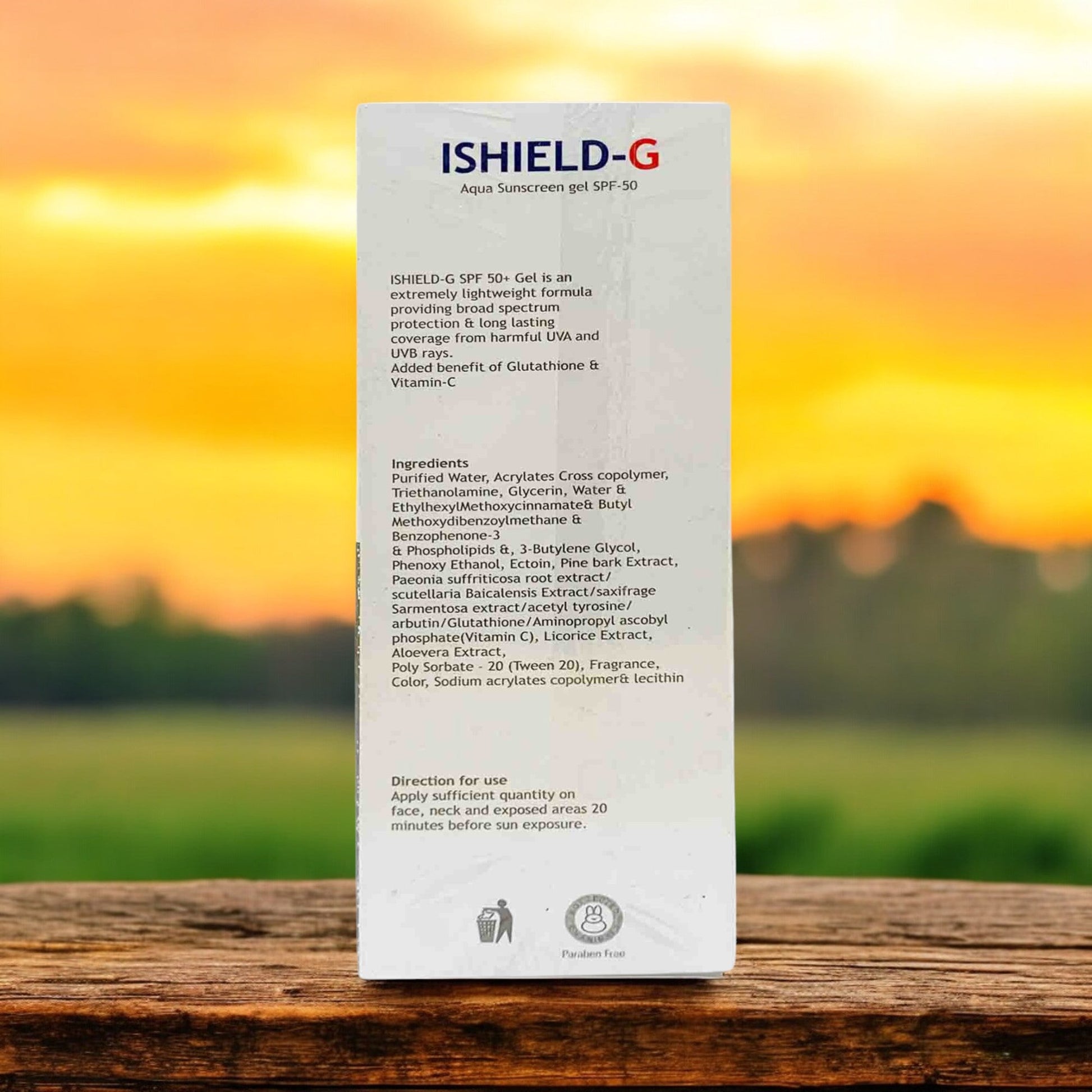 Azelia I - Shield - G Aqua Sunscreen Gel SPF 50 - Cosmosentials