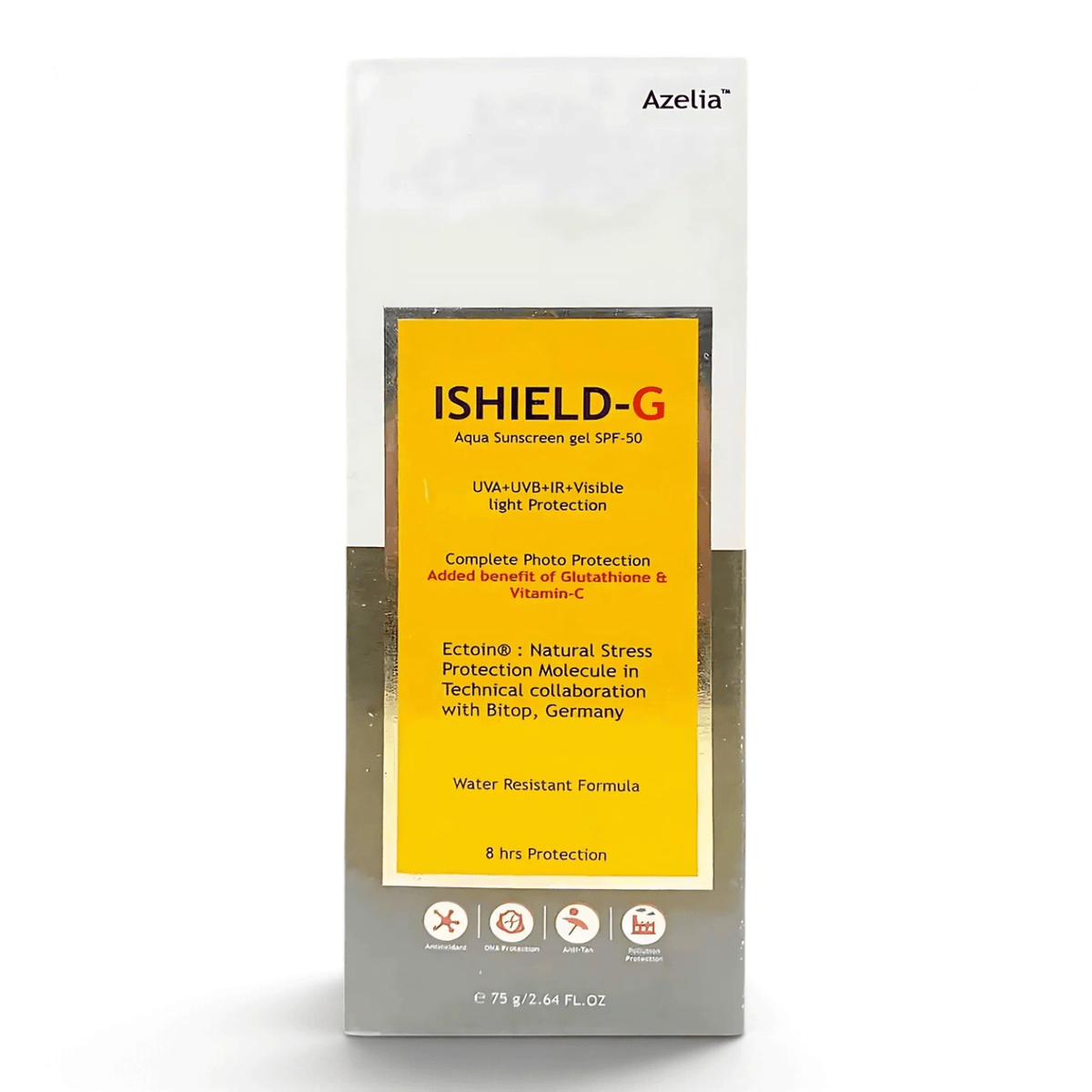 Azelia I-Shield-G Aqua Sunscreen Gel SPF 50 - Cosmosentials