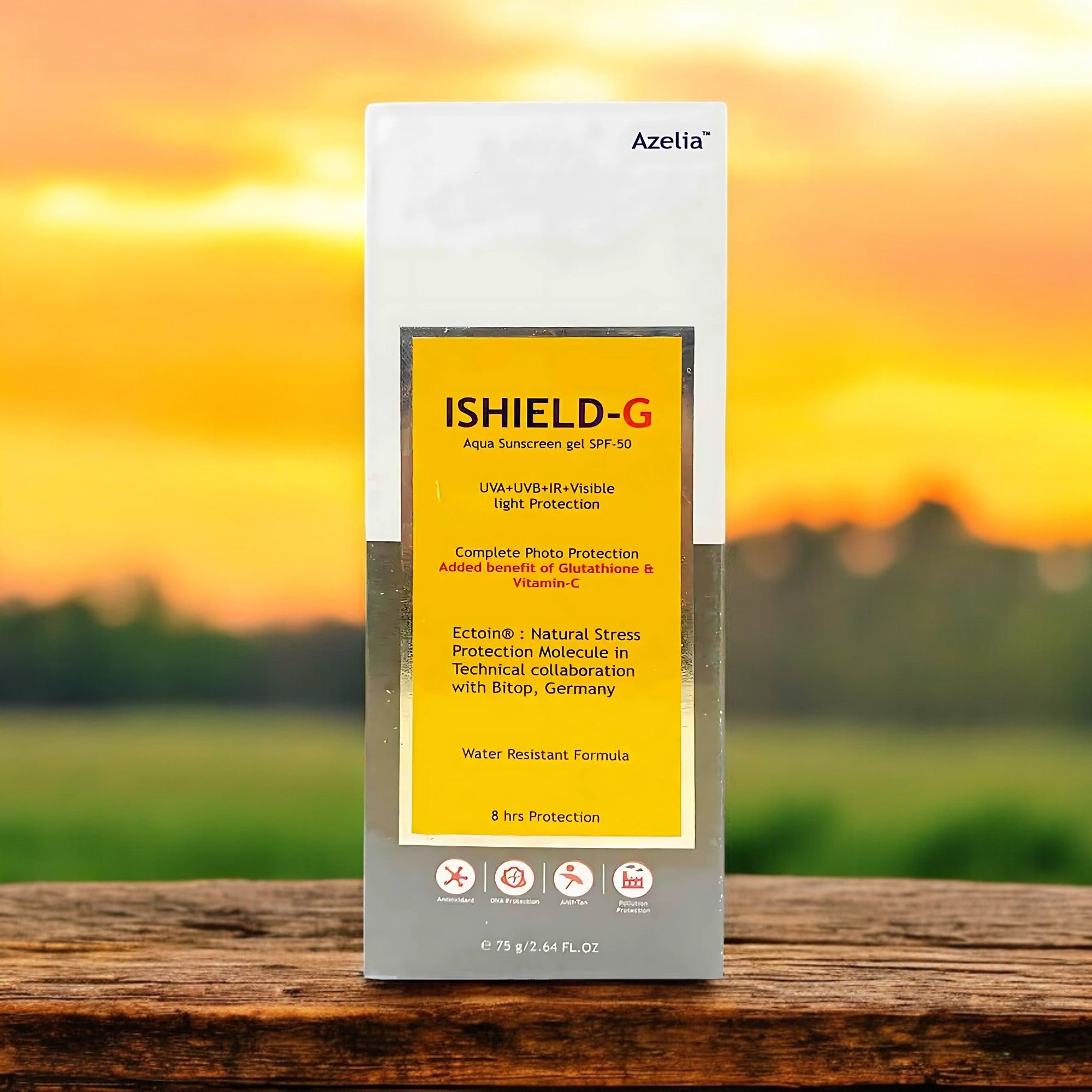 Azelia I-Shield-G Aqua Sunscreen Gel SPF 50 – Cosmosentials