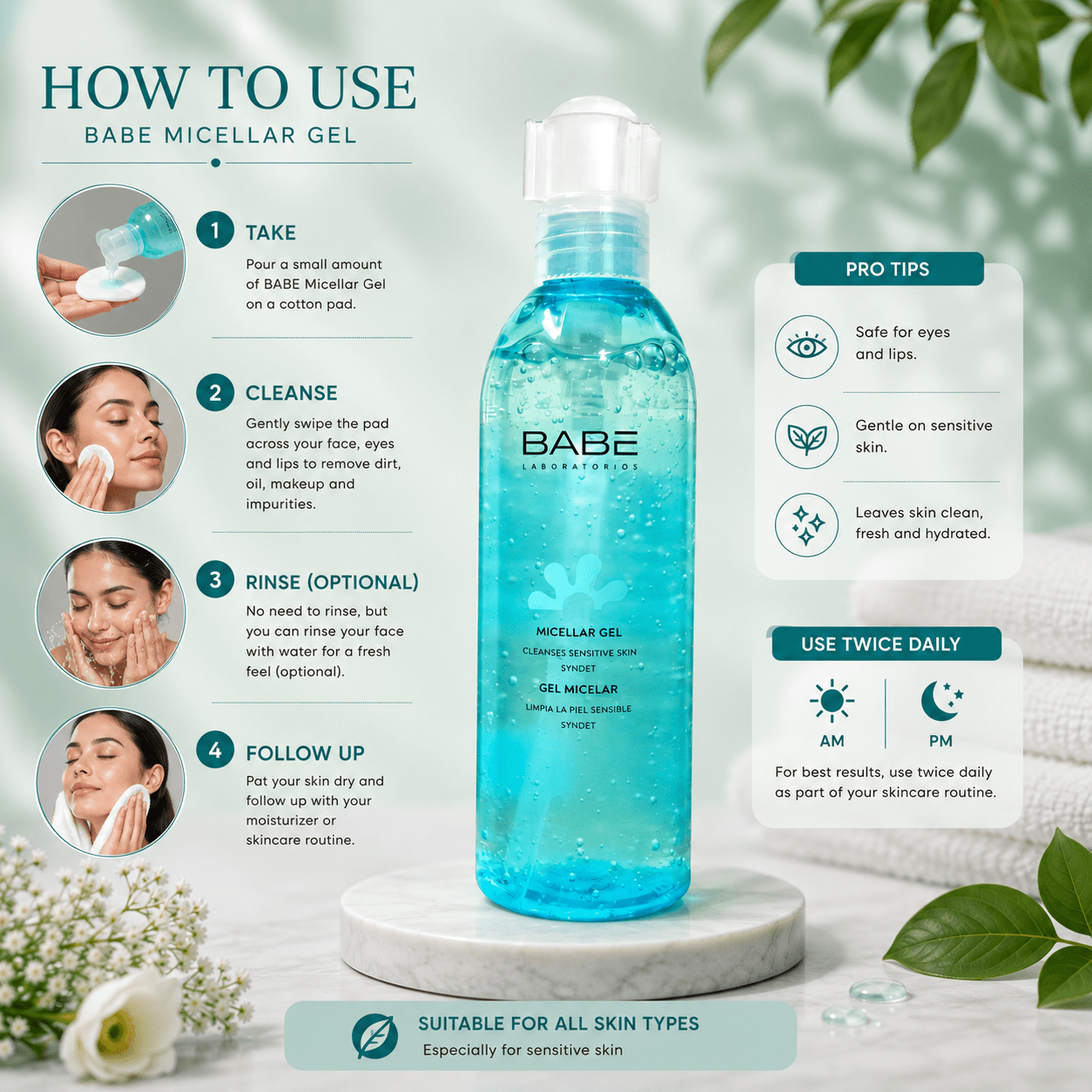 BABE Micellar Gel - Cosmosentials