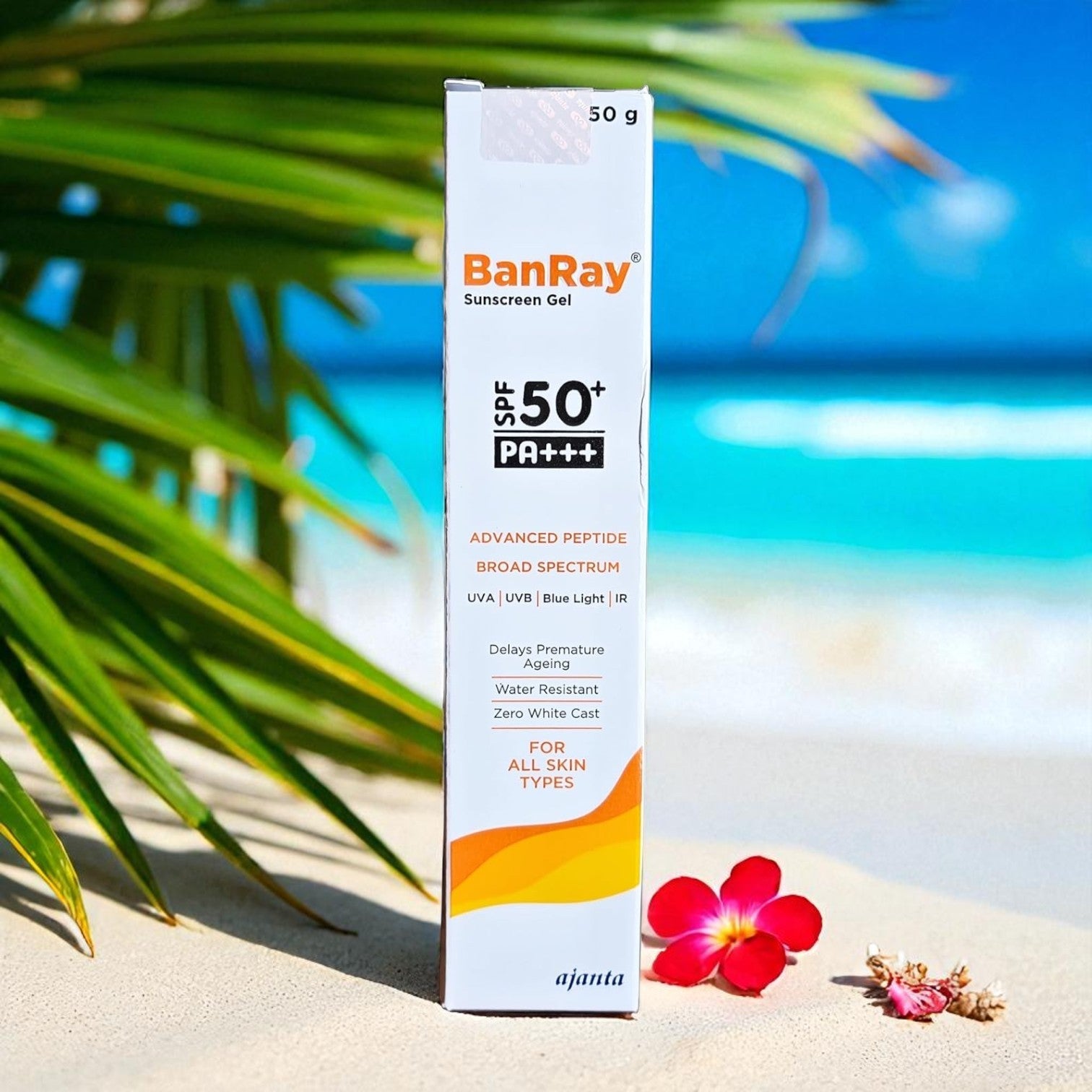 BanRay Sunscreen Gel SPF 50+ PA+++ - Cosmosentials