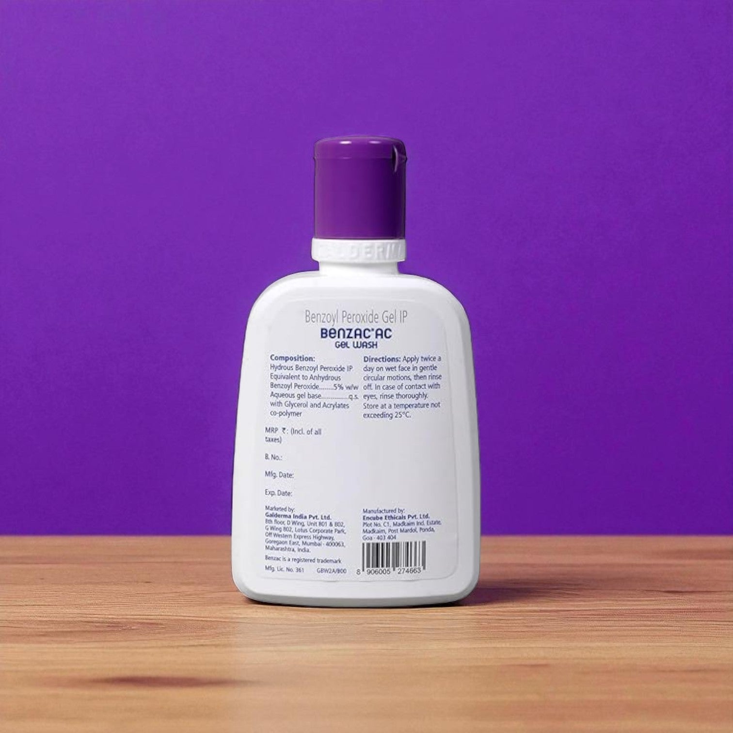 Benzac AC Gel Wash by Galderma - Cosmosentials