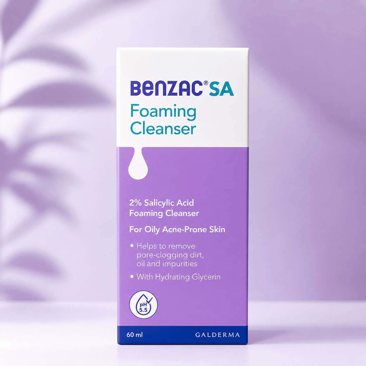 Benzac SA Foaming Cleanser 60ml - Cosmosentials