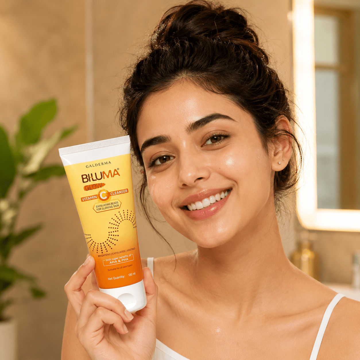 Biluma Glow Vitamin C Cleanser 100ml - Cosmosentials