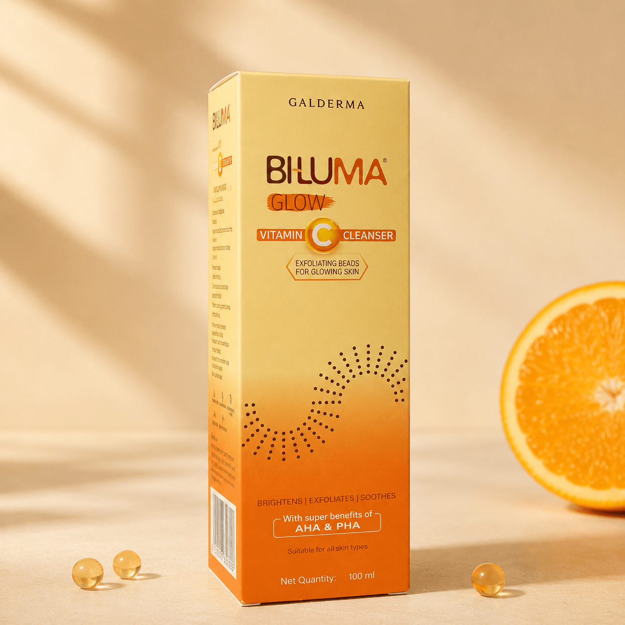 Biluma Glow Vitamin C Cleanser 100ml - Cosmosentials