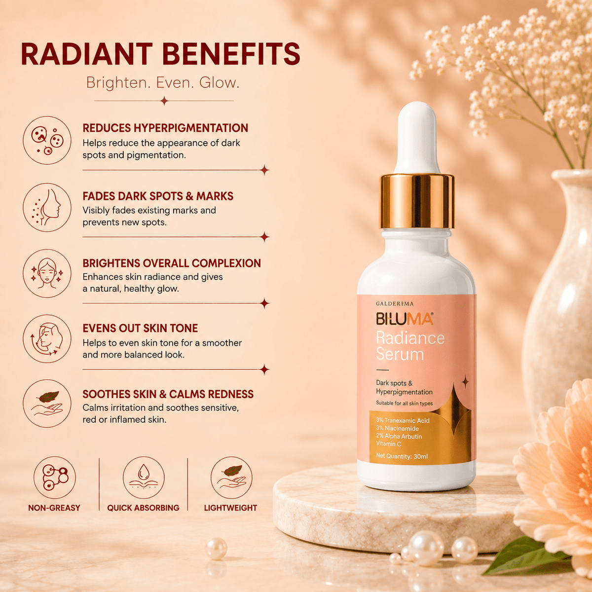 Biluma Radiance Serum - Cosmosentials