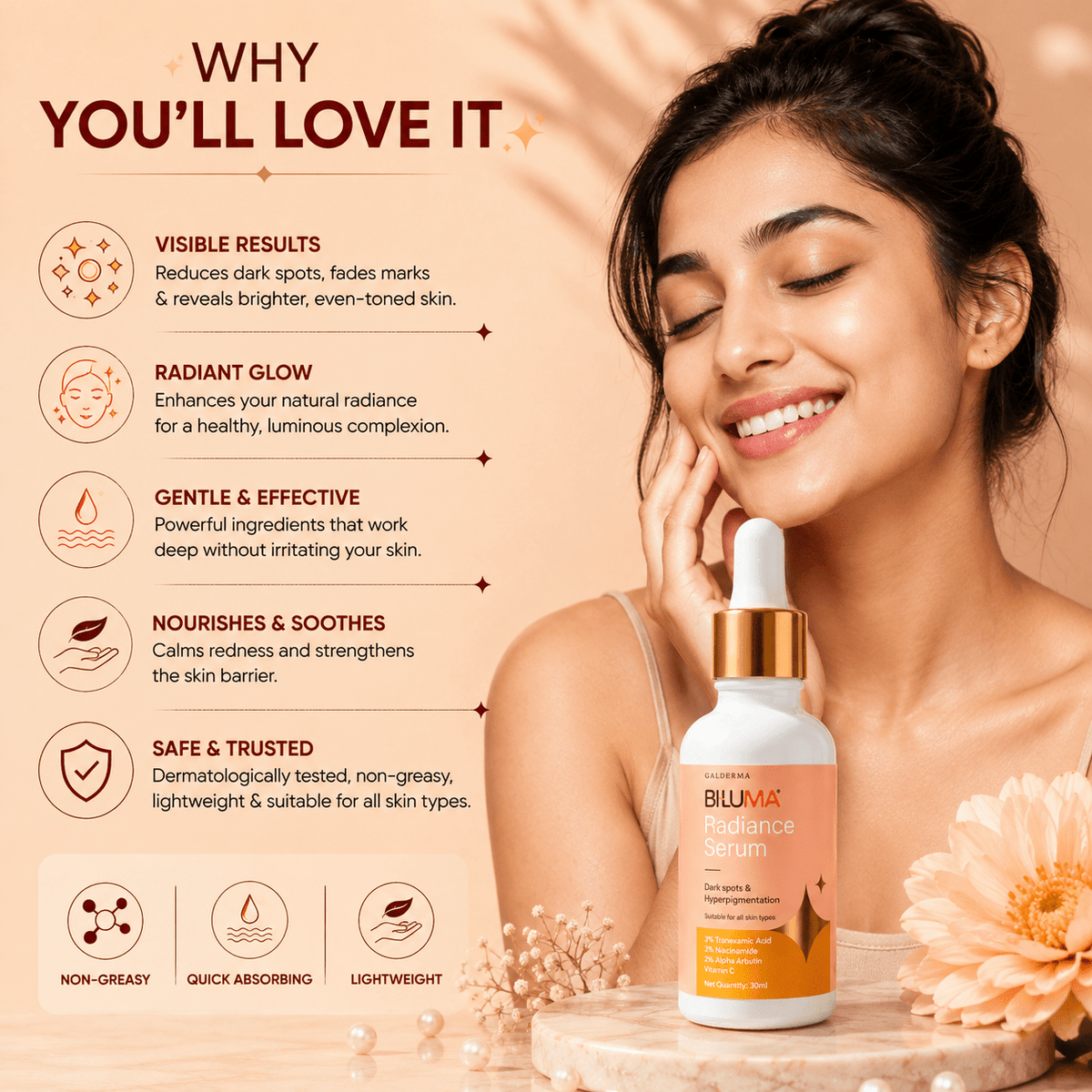 Biluma Radiance Serum - Cosmosentials
