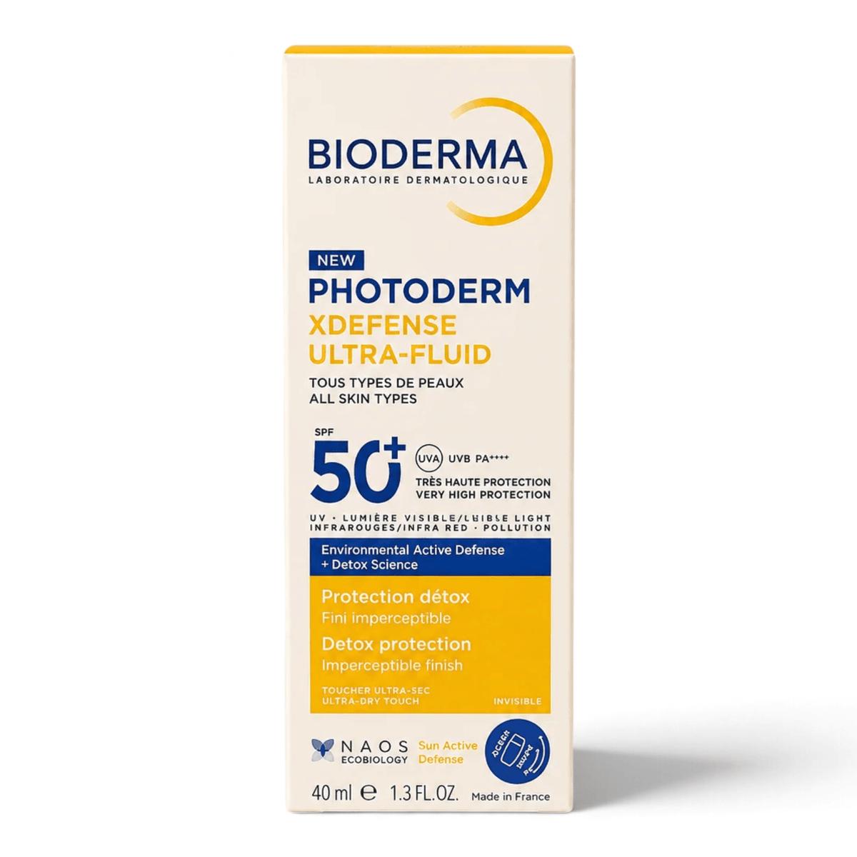 Bioderma Photoderm XDefense Ultra-Fluid SPF 50+ PA++++ Invisible - Cosmosentials