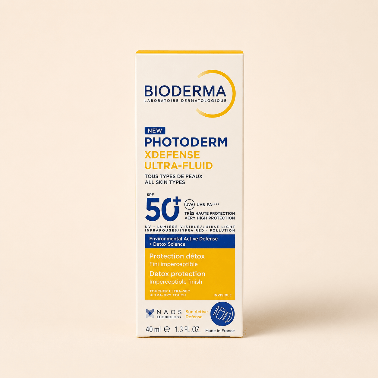 Bioderma Photoderm XDefense Ultra-Fluid SPF 50+ PA++++ Invisible - Cosmosentials