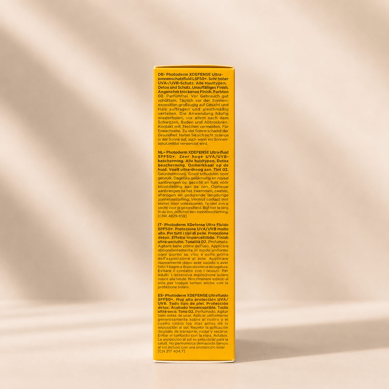 Bioderma Photoderm XDefense Ultra-Fluid SPF 50+ PA++++ (Teinteshade02 Sunscreen) - Cosmosentials