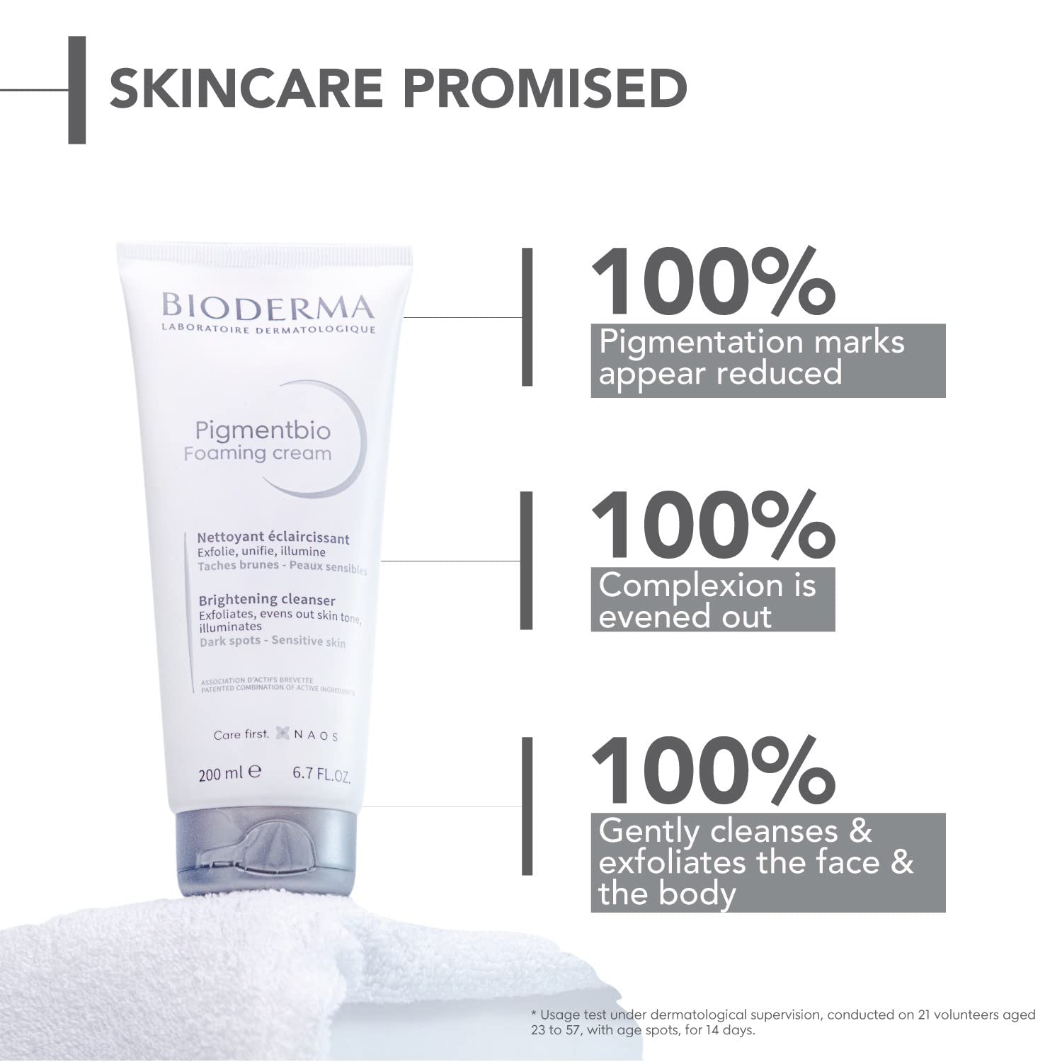 Bioderma Pigmentbio Foaming Cream - 200ml - Cosmosentials