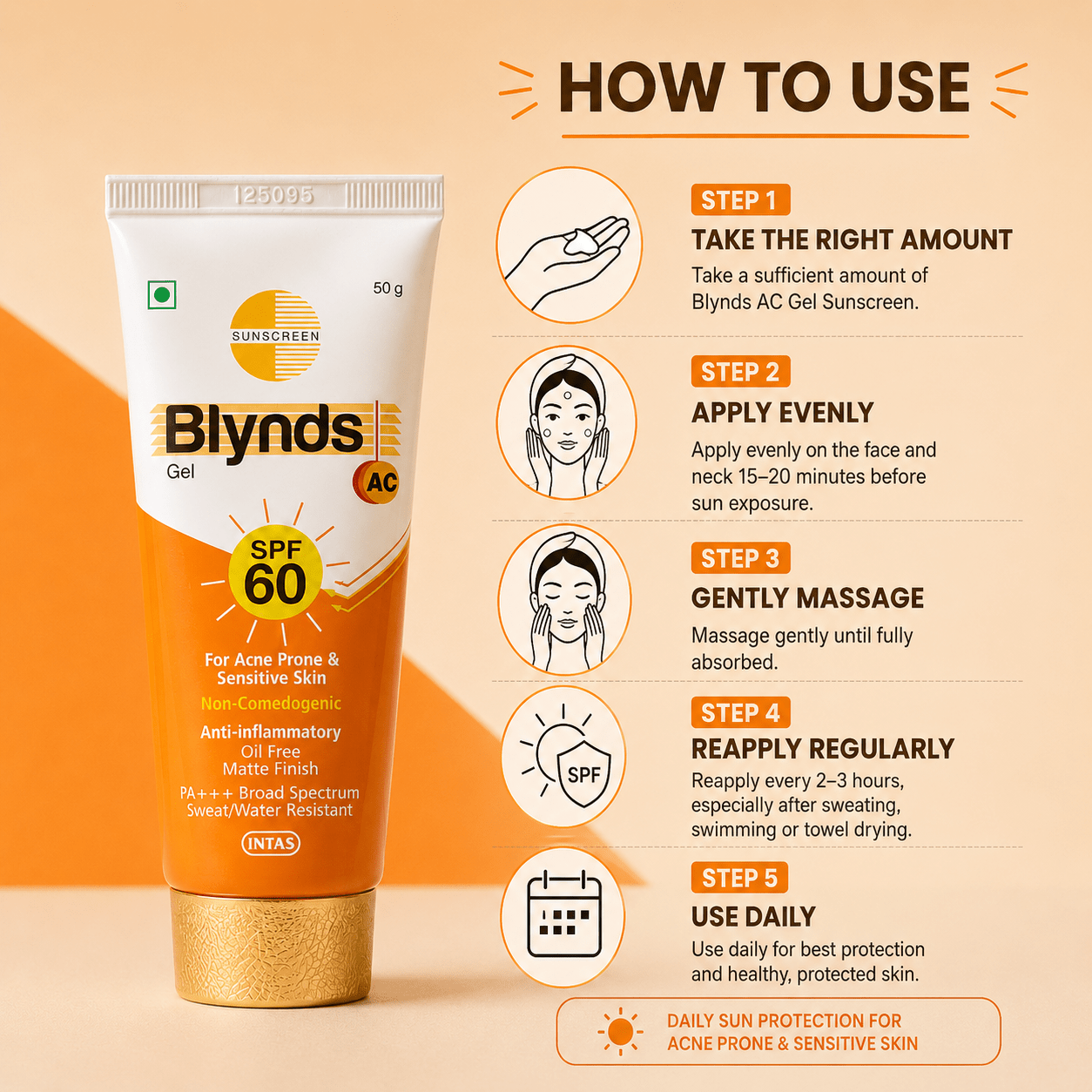 Blynds Ac Gel Spf 60 - Cosmosentials