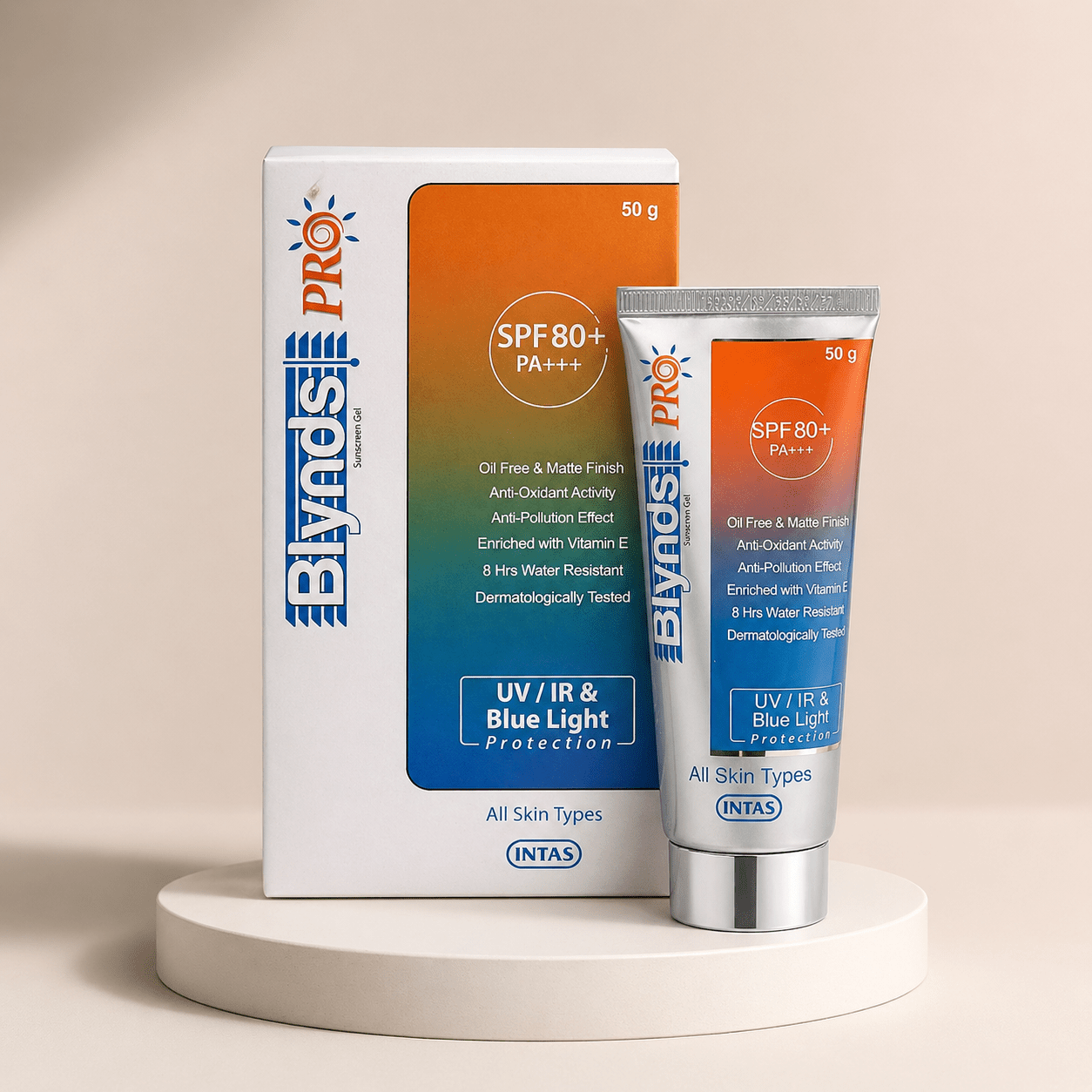 Blynds Pro Sunscreen Gel SPF 80+ PA+++ - Cosmosentials
