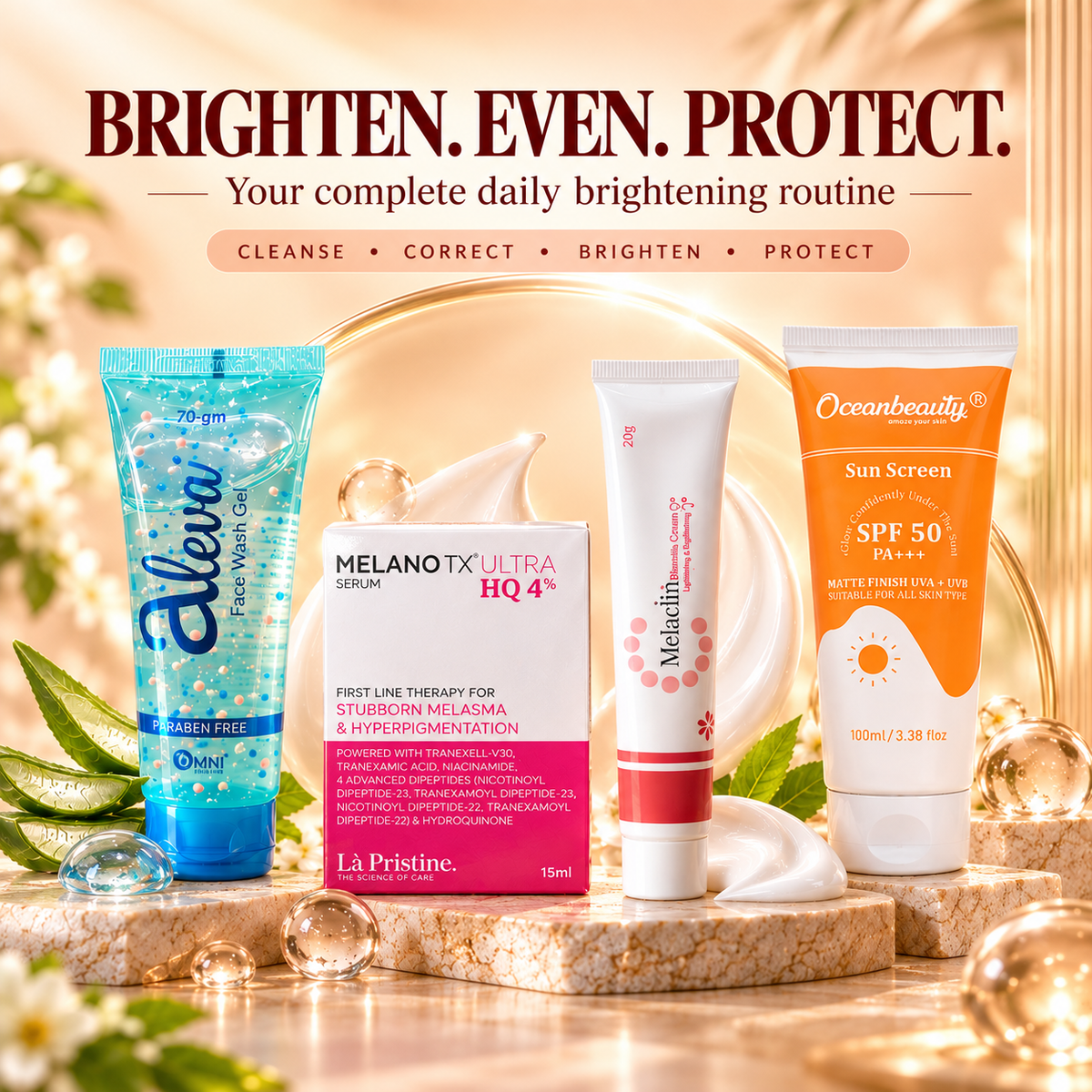 Brightening & Even Tone Combo - Cosmosentials