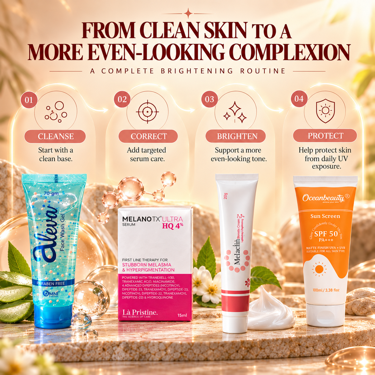 Brightening & Even Tone Combo - Cosmosentials