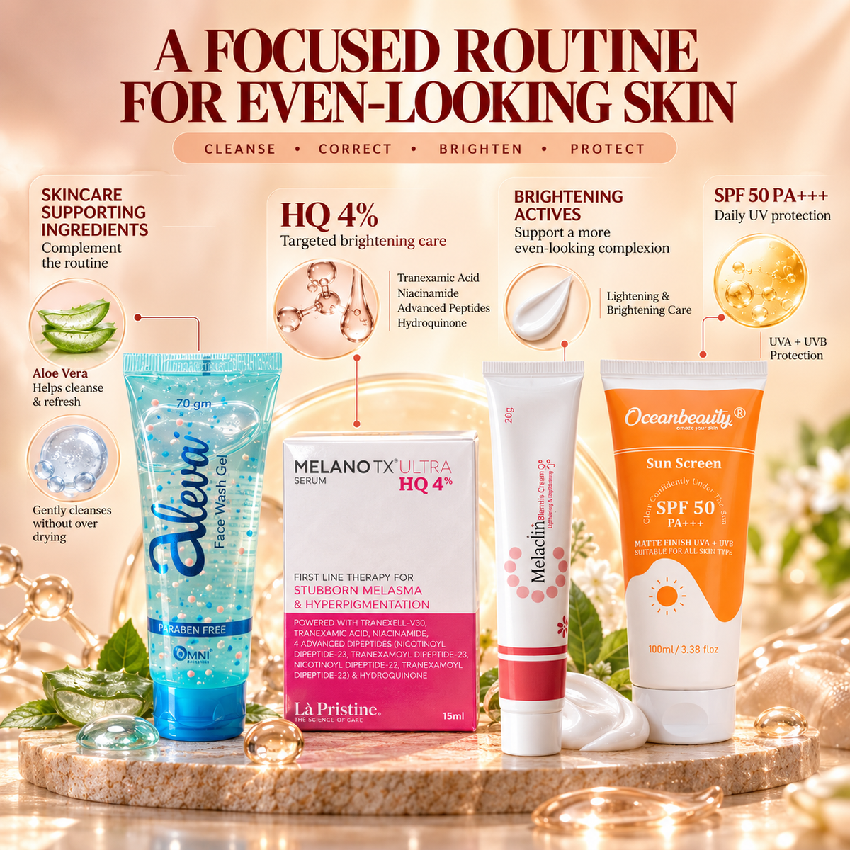 Brightening & Even Tone Combo - Cosmosentials