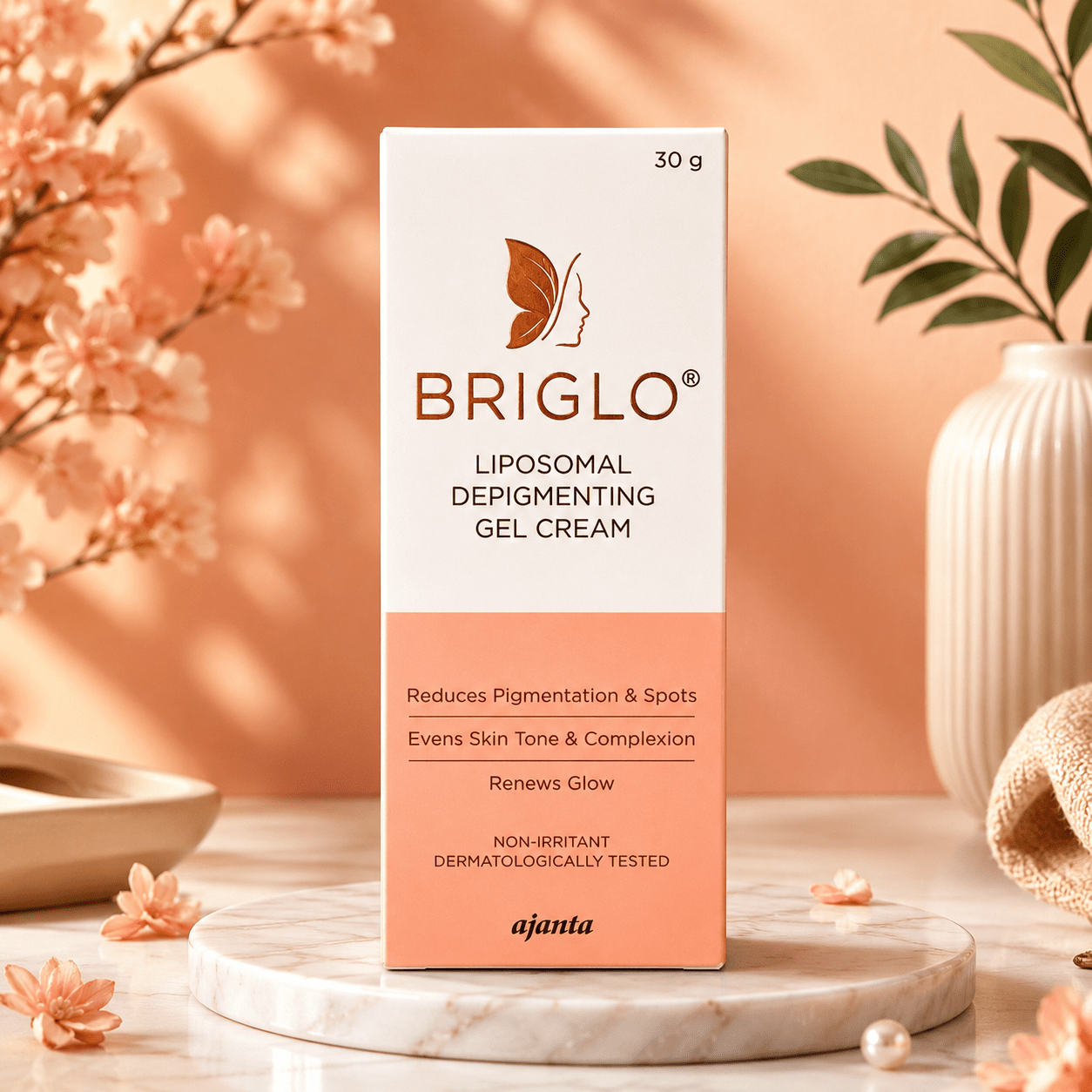 BRIGLO Liposomal Depigmenting Gel Cream - Cosmosentials