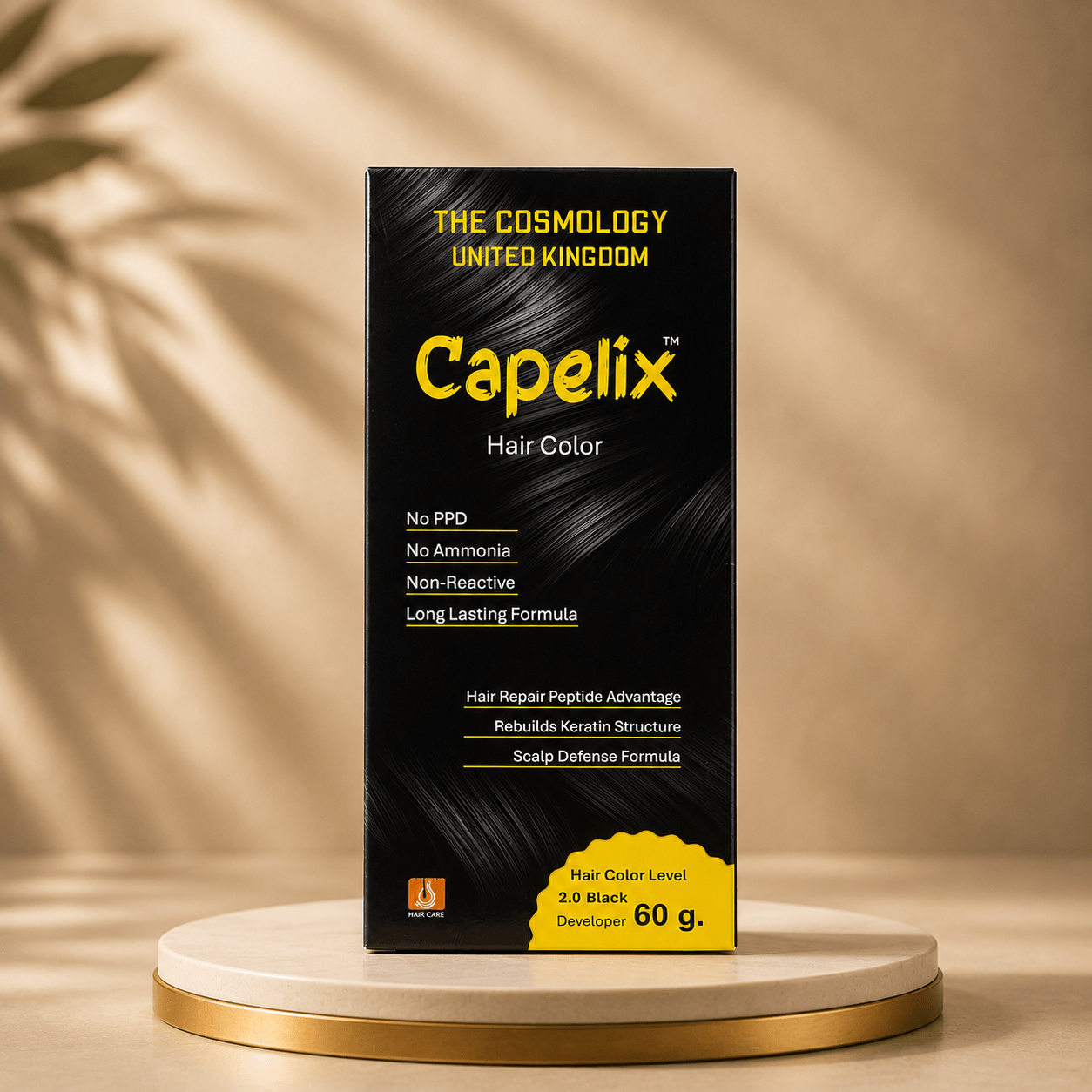 Capelix Hair Color Black - Cosmosentials