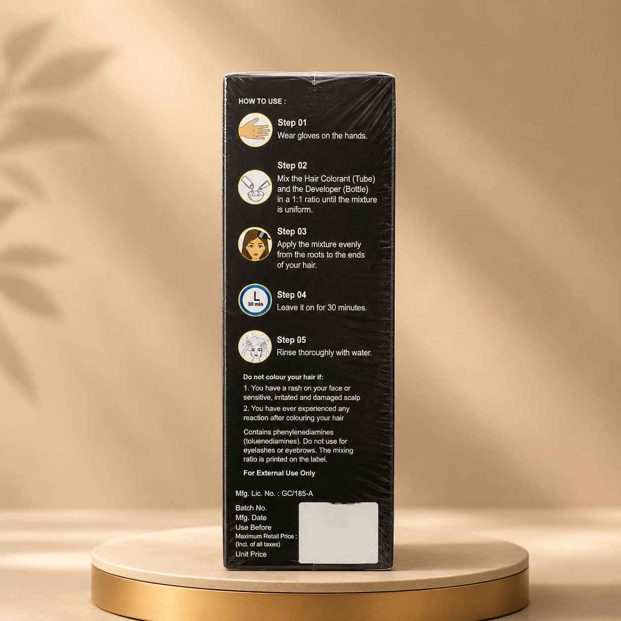 Capelix Hair Color Brown - Cosmosentials