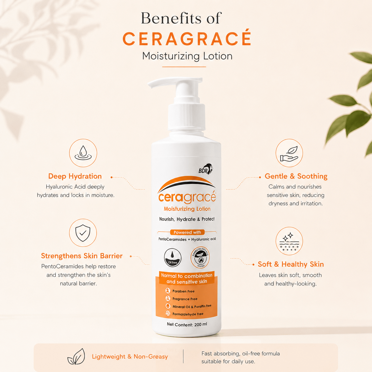 Ceragrace Moisturizing Lotion - Cosmosentials