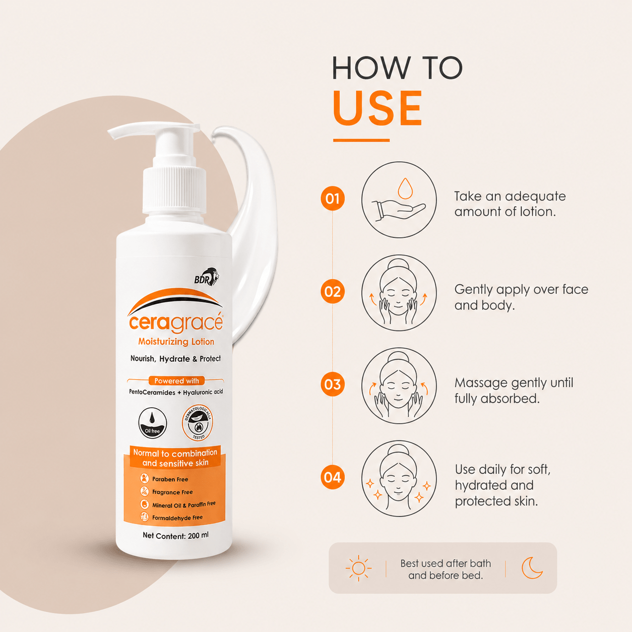 Ceragrace Moisturizing Lotion - Cosmosentials