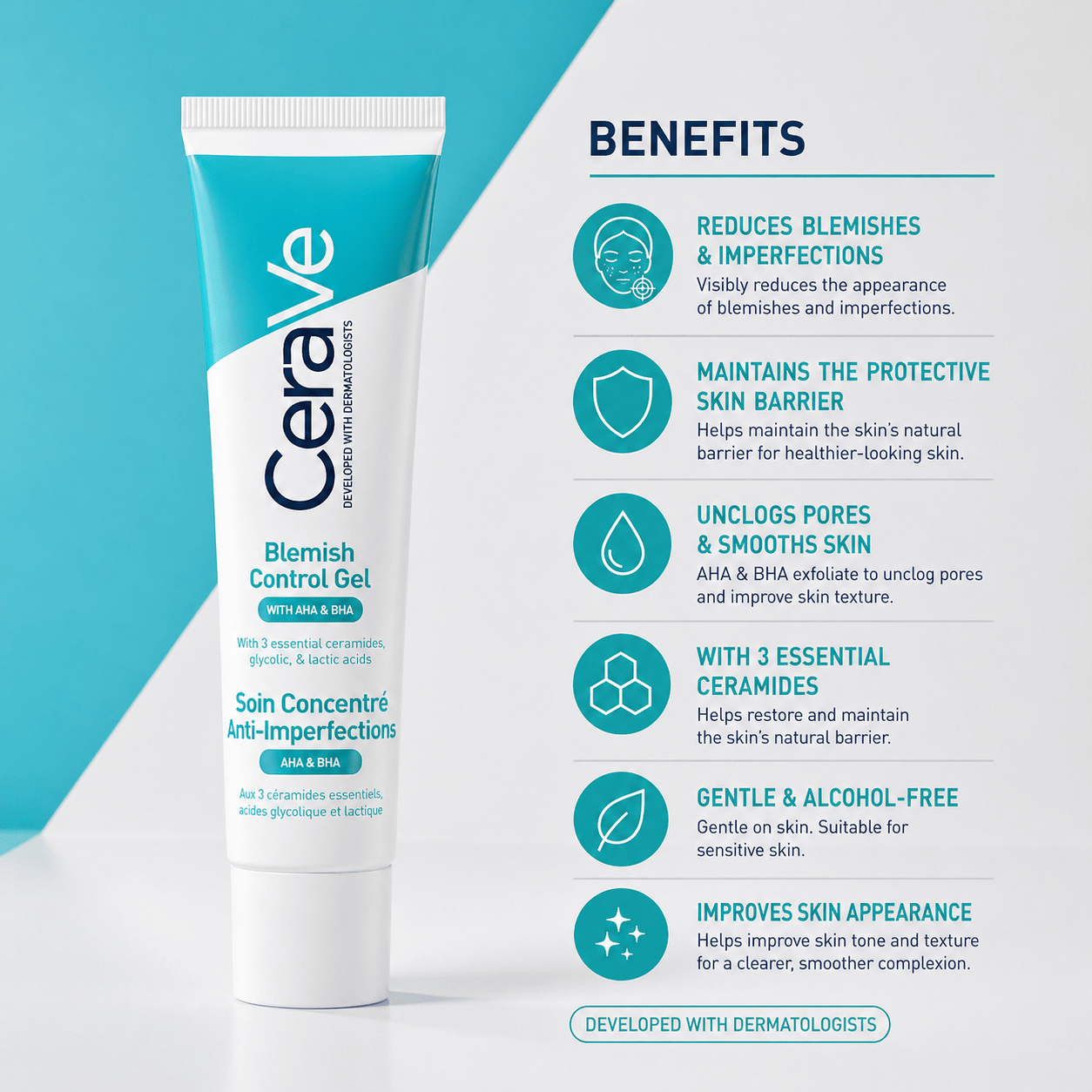 CeraVe Blemish Control Gel - Cosmosentials