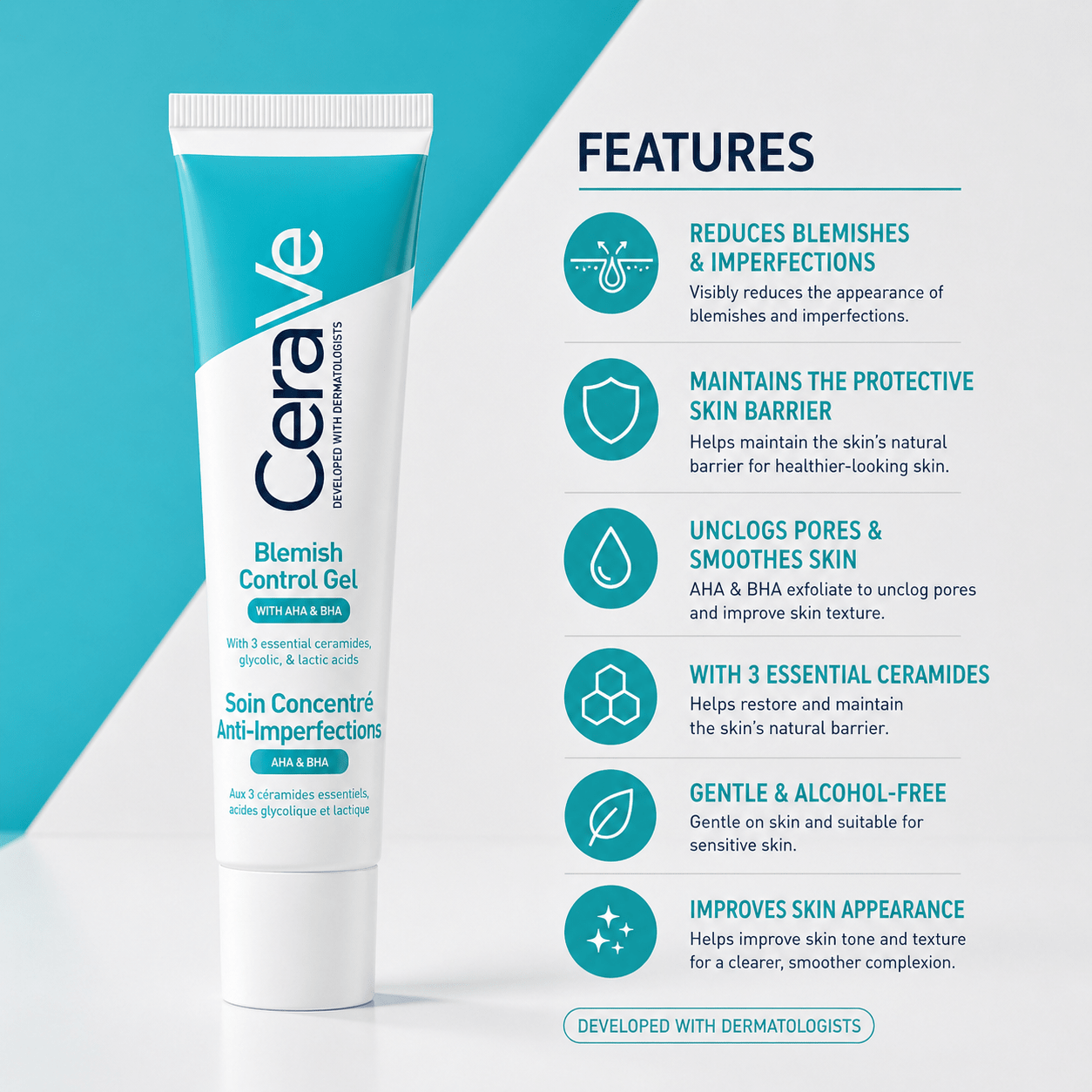 CeraVe Blemish Control Gel - Cosmosentials