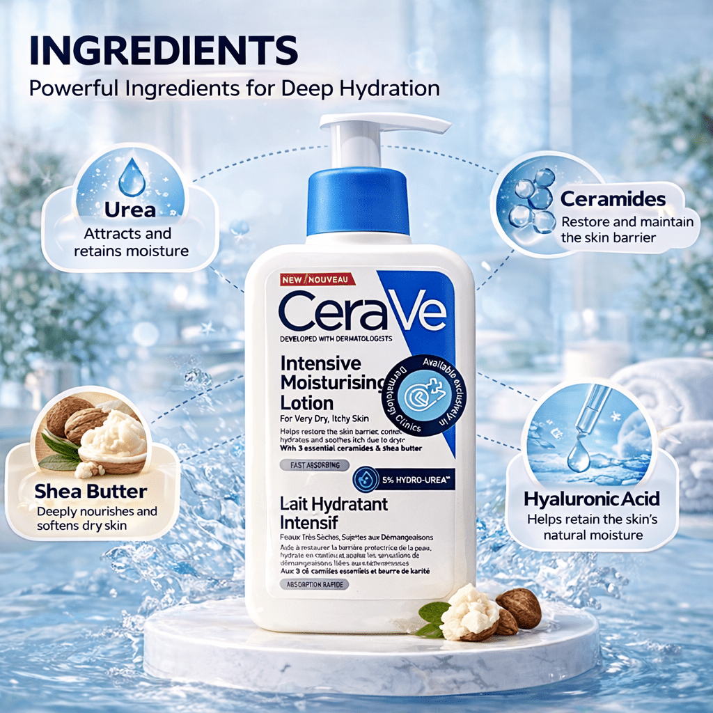 CeraVe Intensive Moisturising Lotion 236ml - Cosmosentials