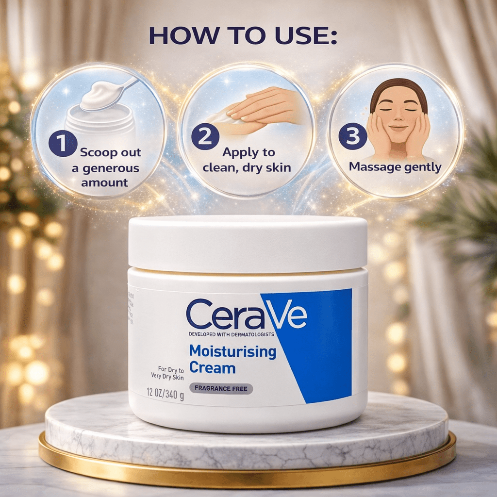 CeraVe Moisturising Cream 340g - Cosmosentials