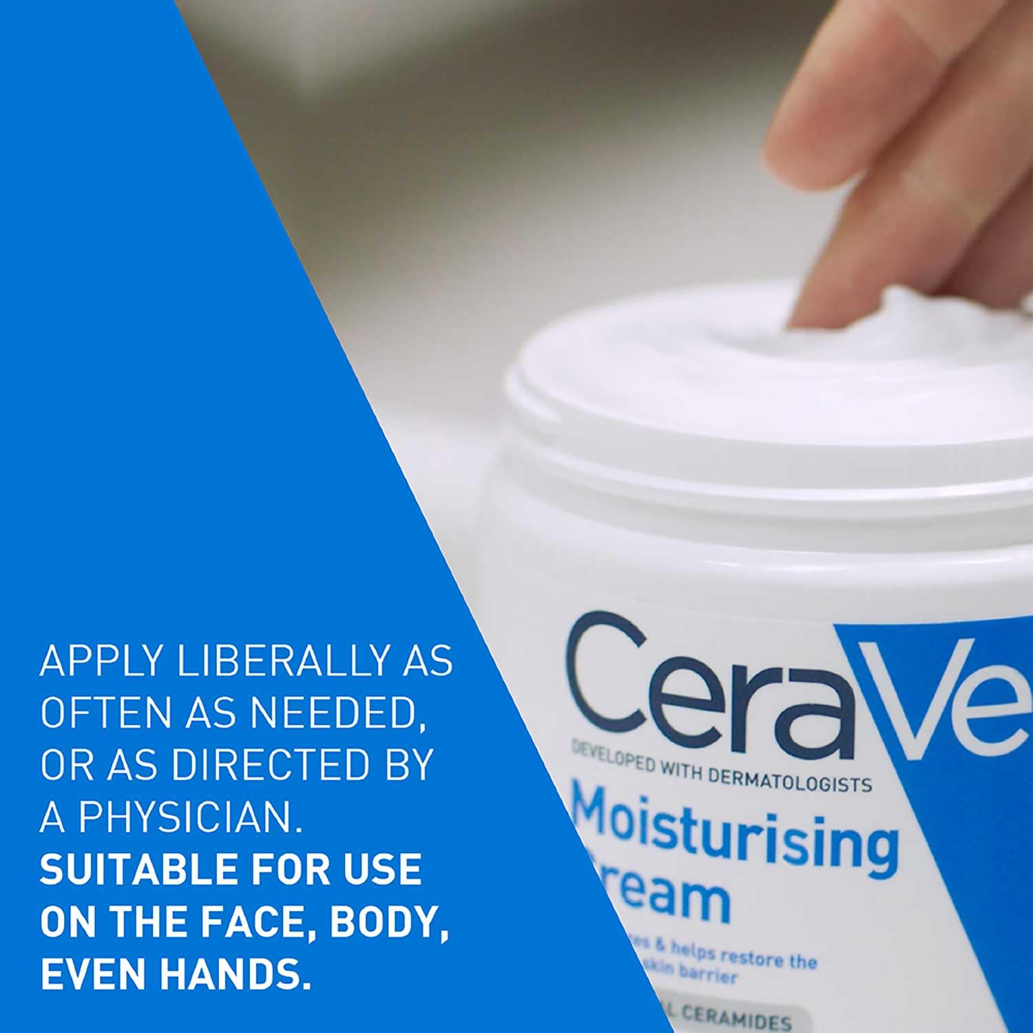 CeraVe Moisturising Cream 340g - Cosmosentials