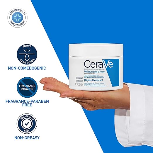 CeraVe Moisturising Cream 340g - Cosmosentials