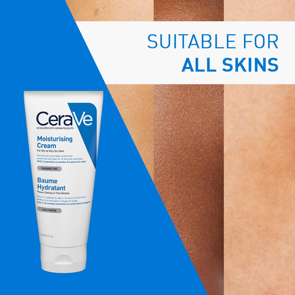 CeraVe Moisturizing Cream (177ml) - Cosmosentials