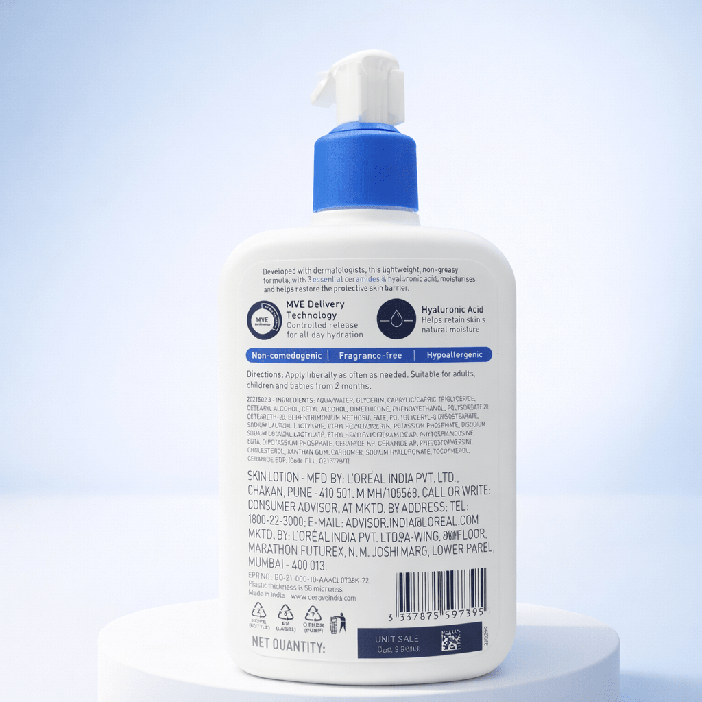 CeraVe Moisturizing Lotion 473ml - Cosmosentials
