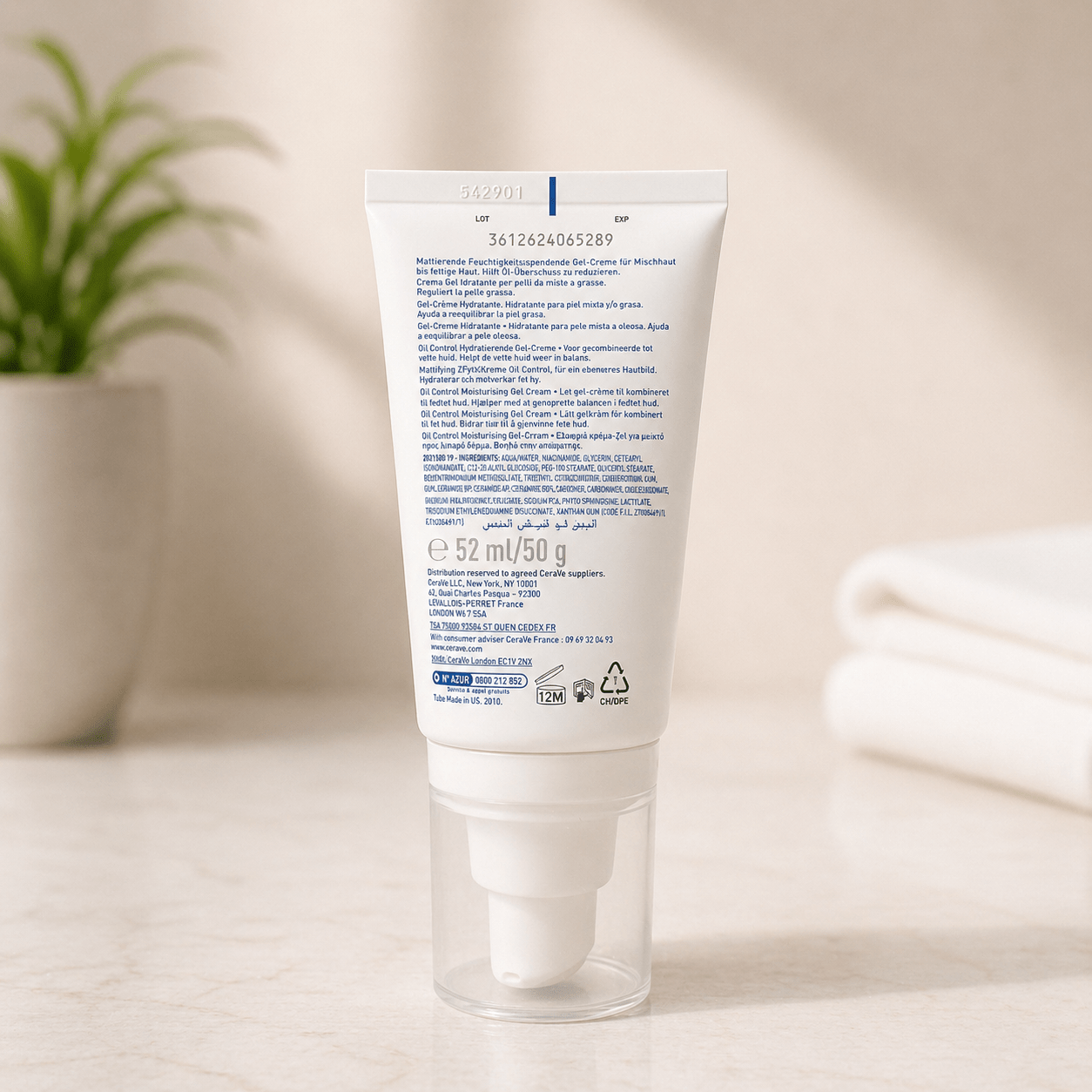 CeraVe Oil Control Moisturising Gel - Cream - Cosmosentials