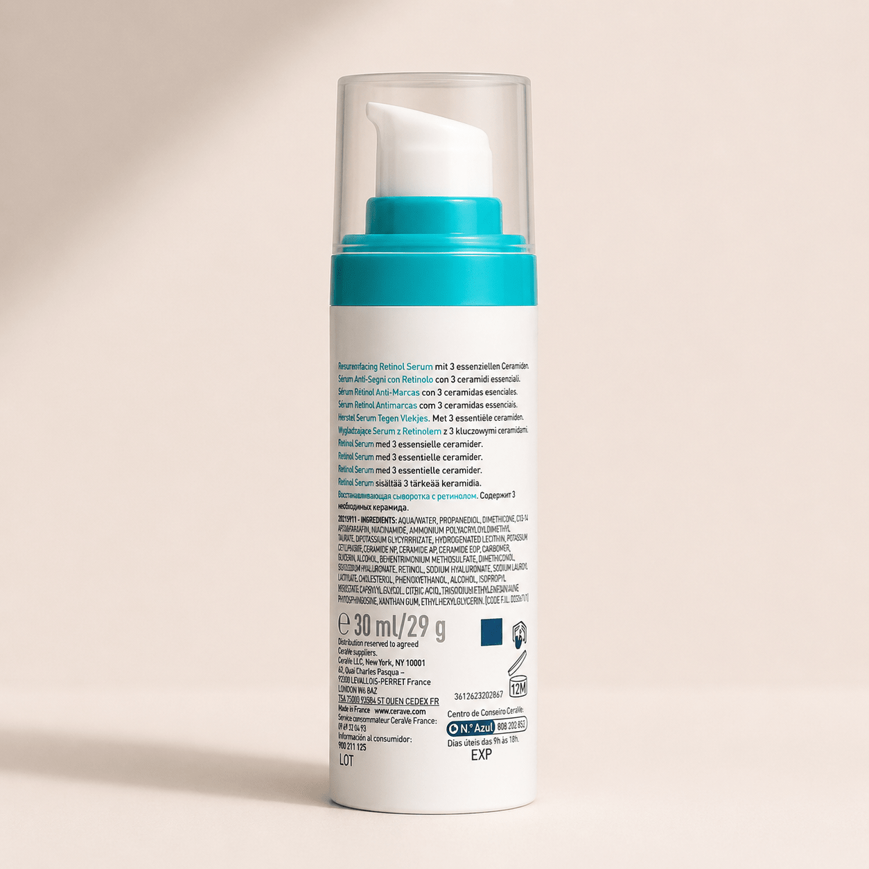 CeraVe Resurfacing Retinol Serum - Cosmosentials