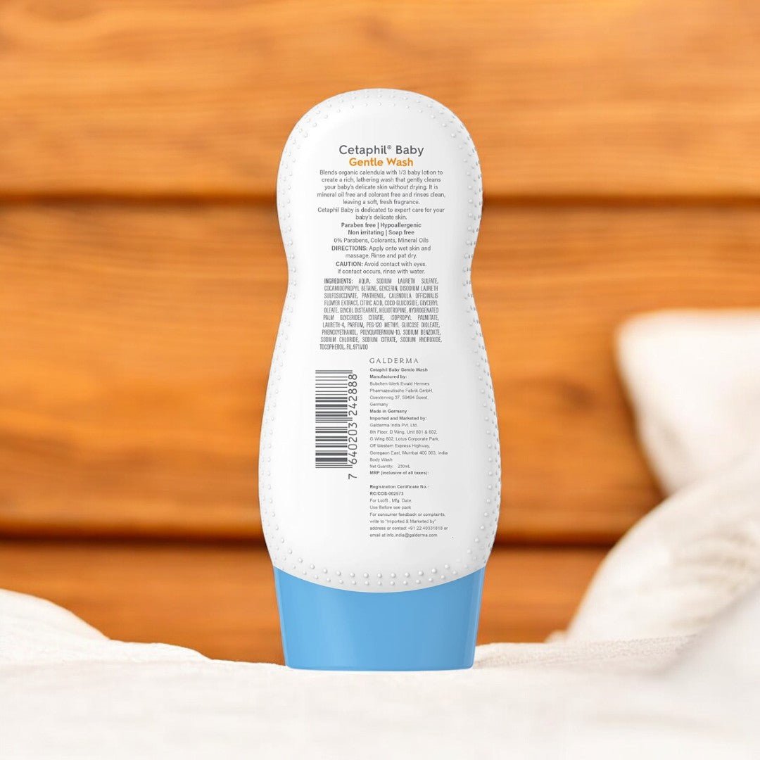 Cetaphil Baby Gentle Wash With Organic Calendula - Cosmosentials