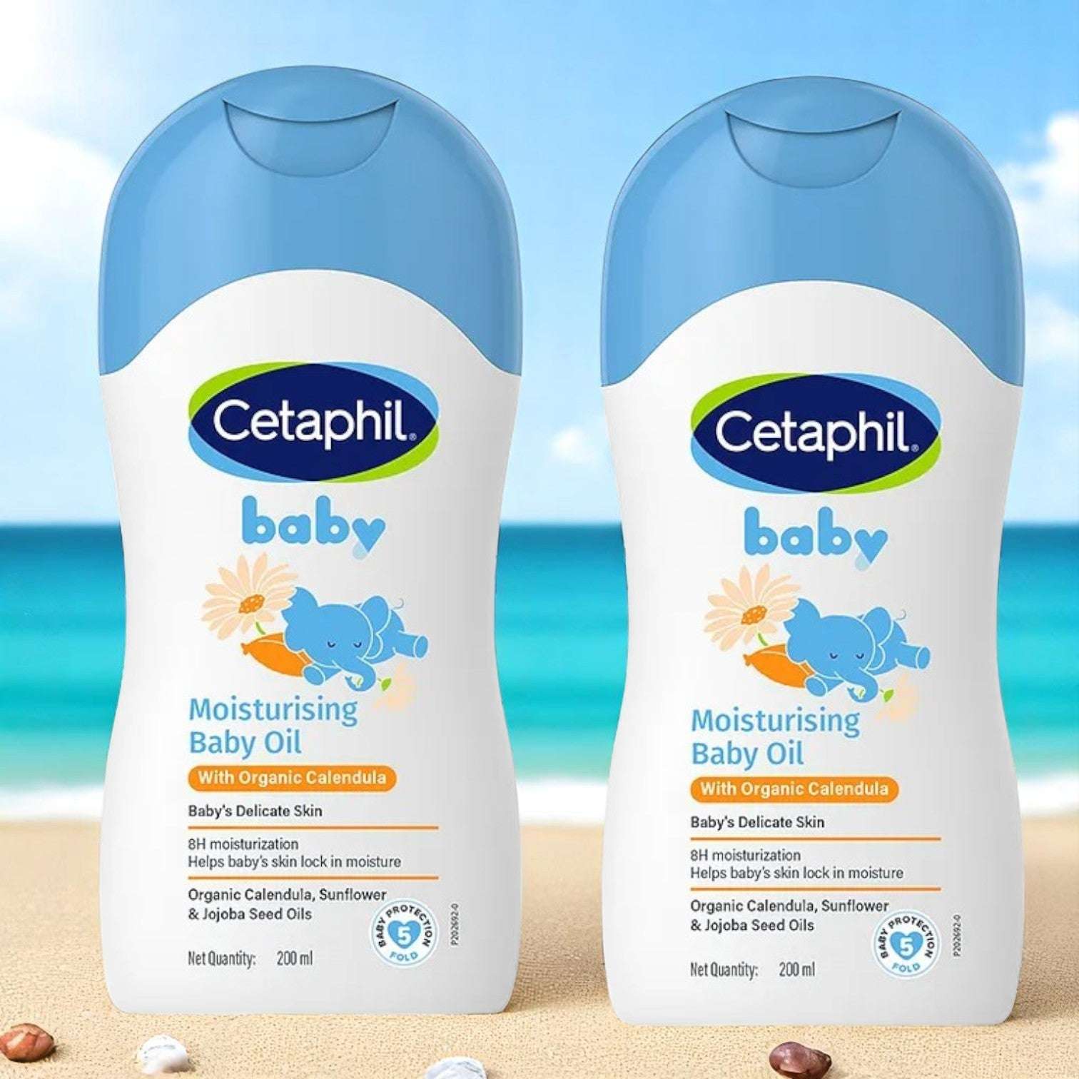 Cetaphil Baby Moisturising Oil With Organic Calendula - Cosmosentials