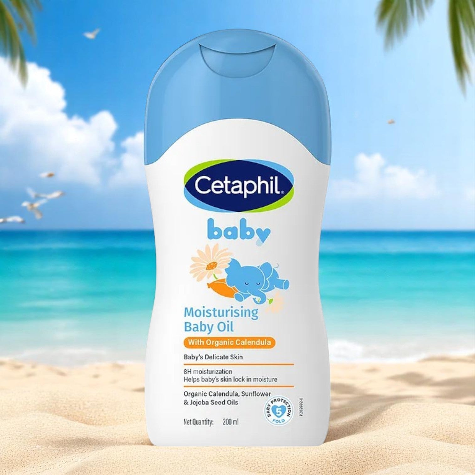 Cetaphil Baby Moisturising Oil With Organic Calendula - Cosmosentials
