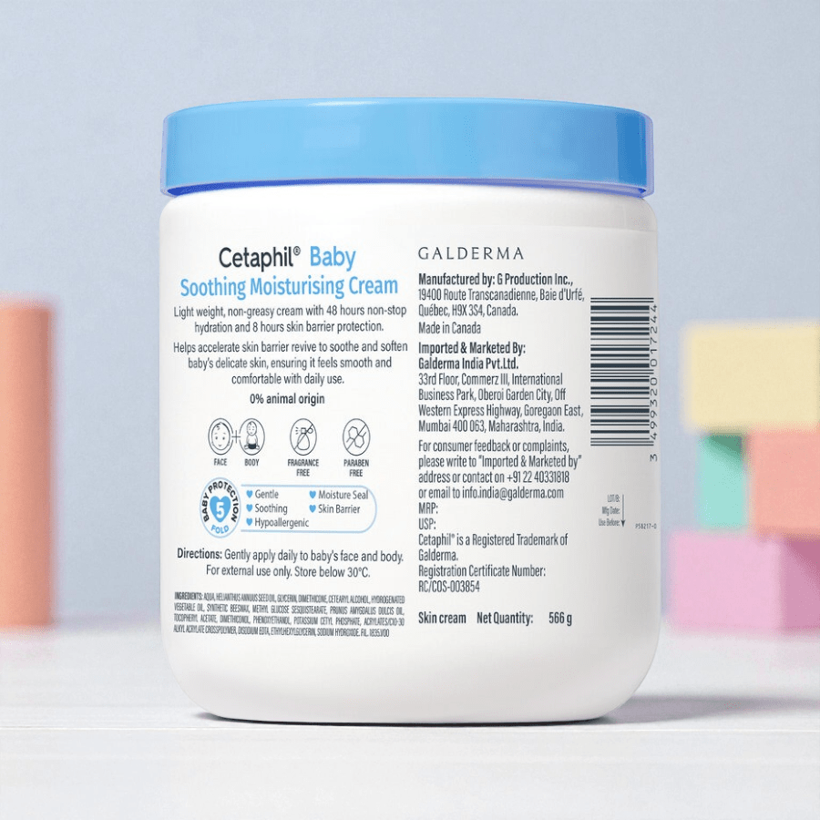 Cetaphil Baby Soothing Moisturising Cream - Cosmosentials