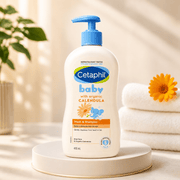 Cetaphil Baby Wash & Shampoo with Organic Calendula (400 ml) - Cosmosentials
