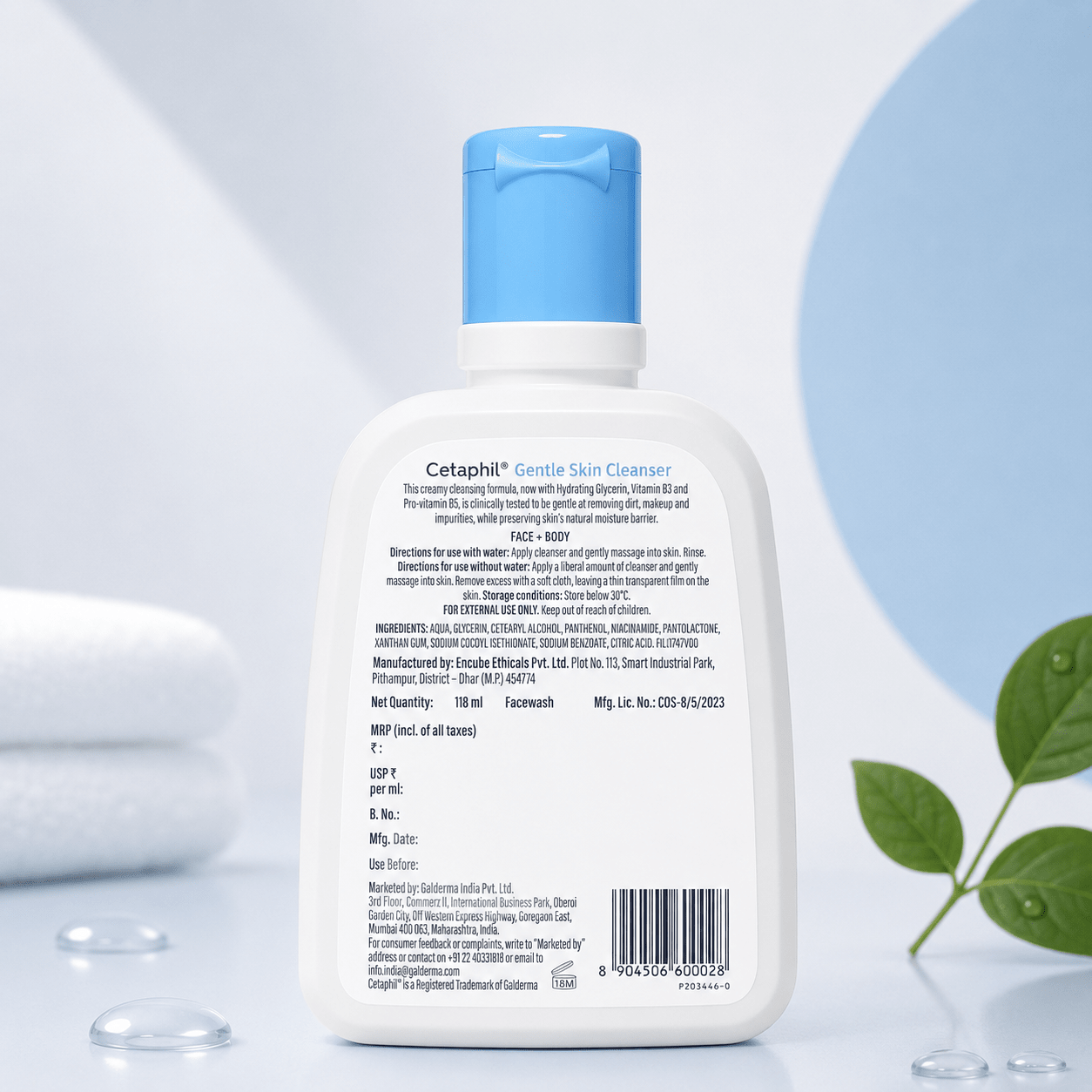 Cetaphil Gentle Skin Cleanser 118 ml - Cosmosentials