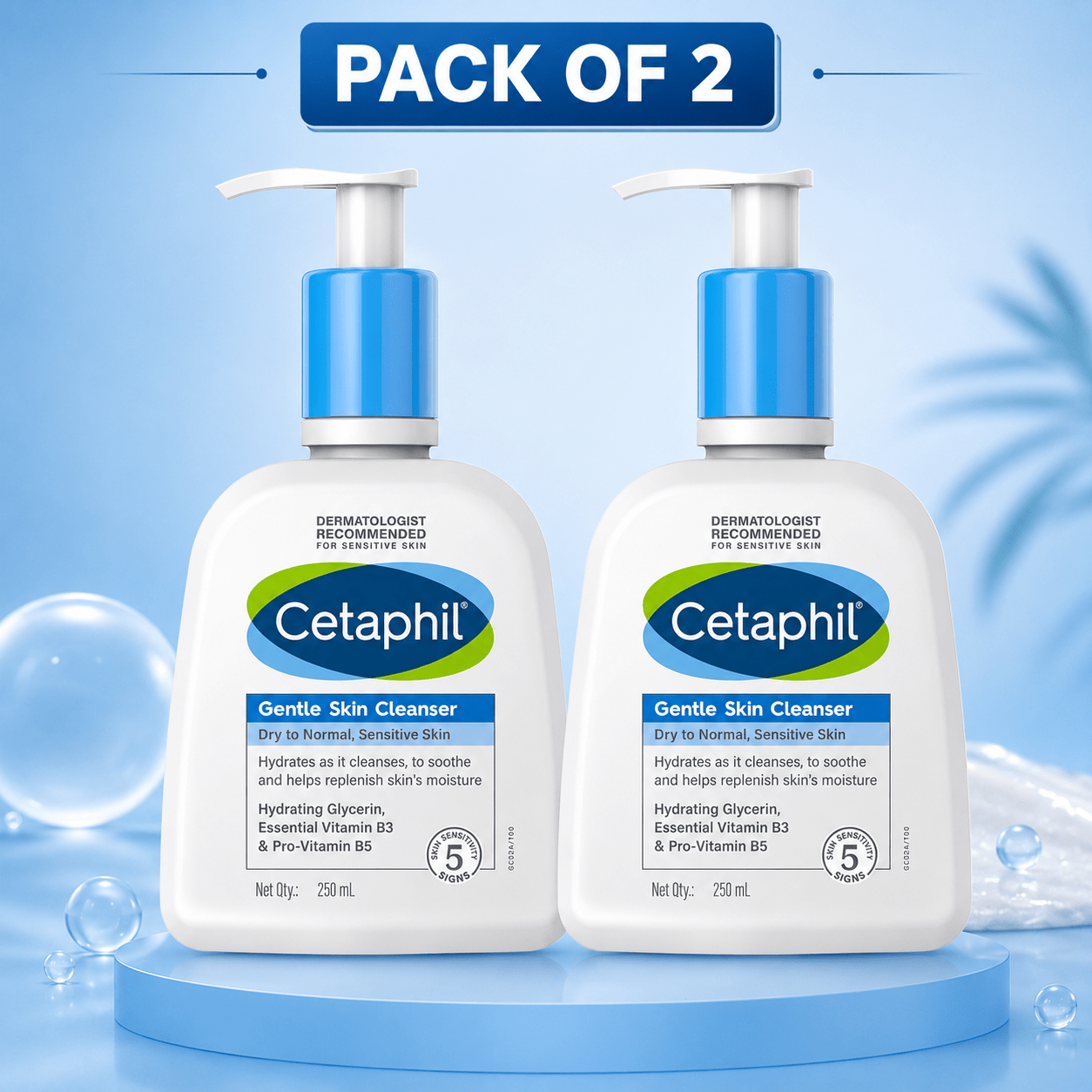 Cetaphil Gentle Skin Cleanser 250ml - Cosmosentials