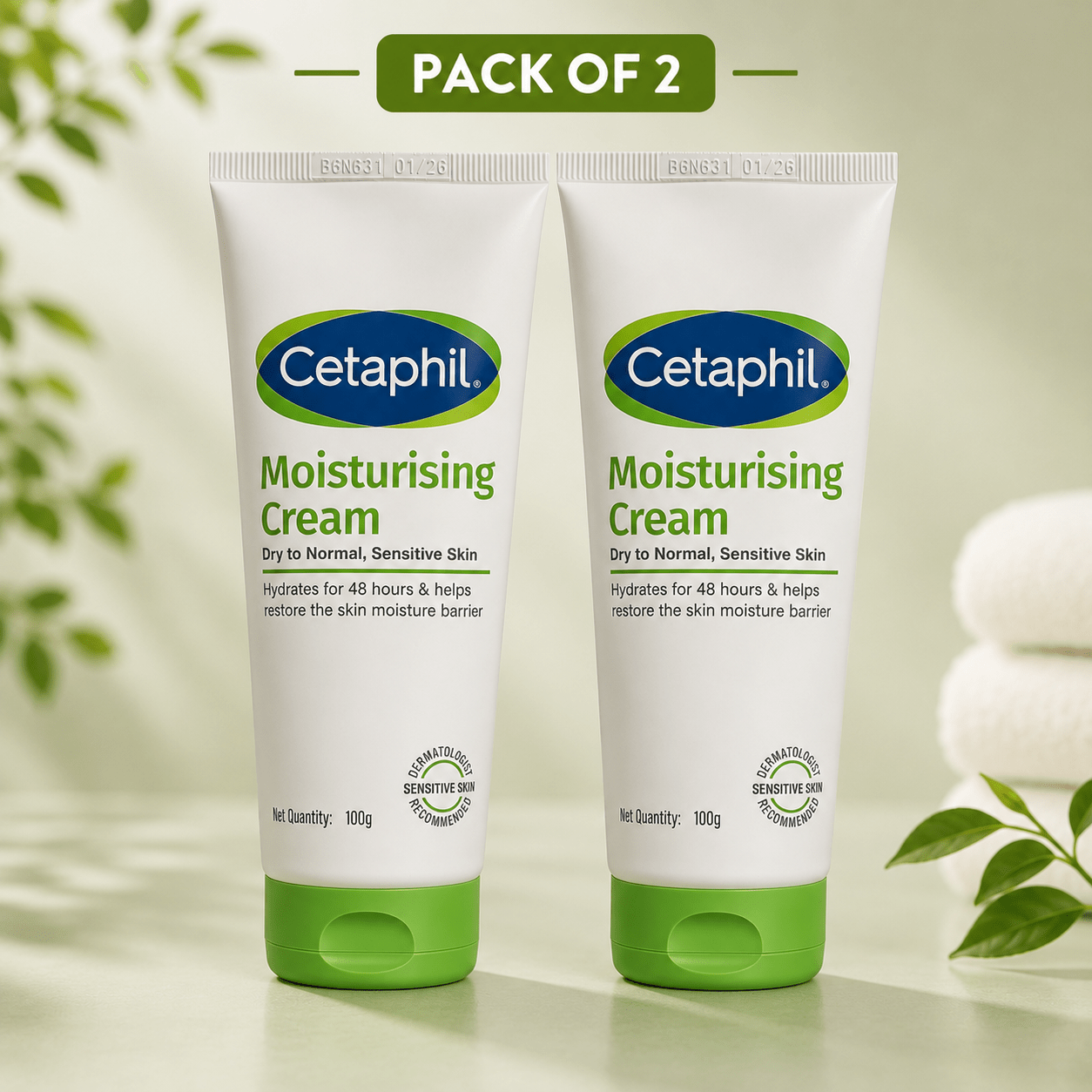 Cetaphil Moisturising Cream 100g - Cosmosentials